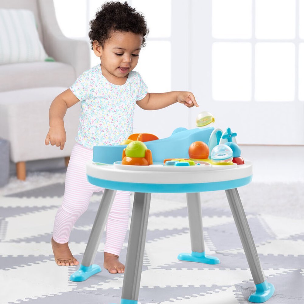 Baby Mesita De Actividades 6 En 1 Con Música Y Luces – Panel Interactivo Extraíble, Juguete Sensorial Para Bebés De 1 Año, Regalo Ideal Para Cumpleaños