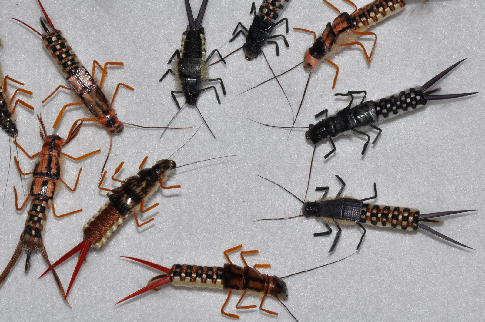 Tailwater - Check out these crazy woven stonefly patterns....woven ...