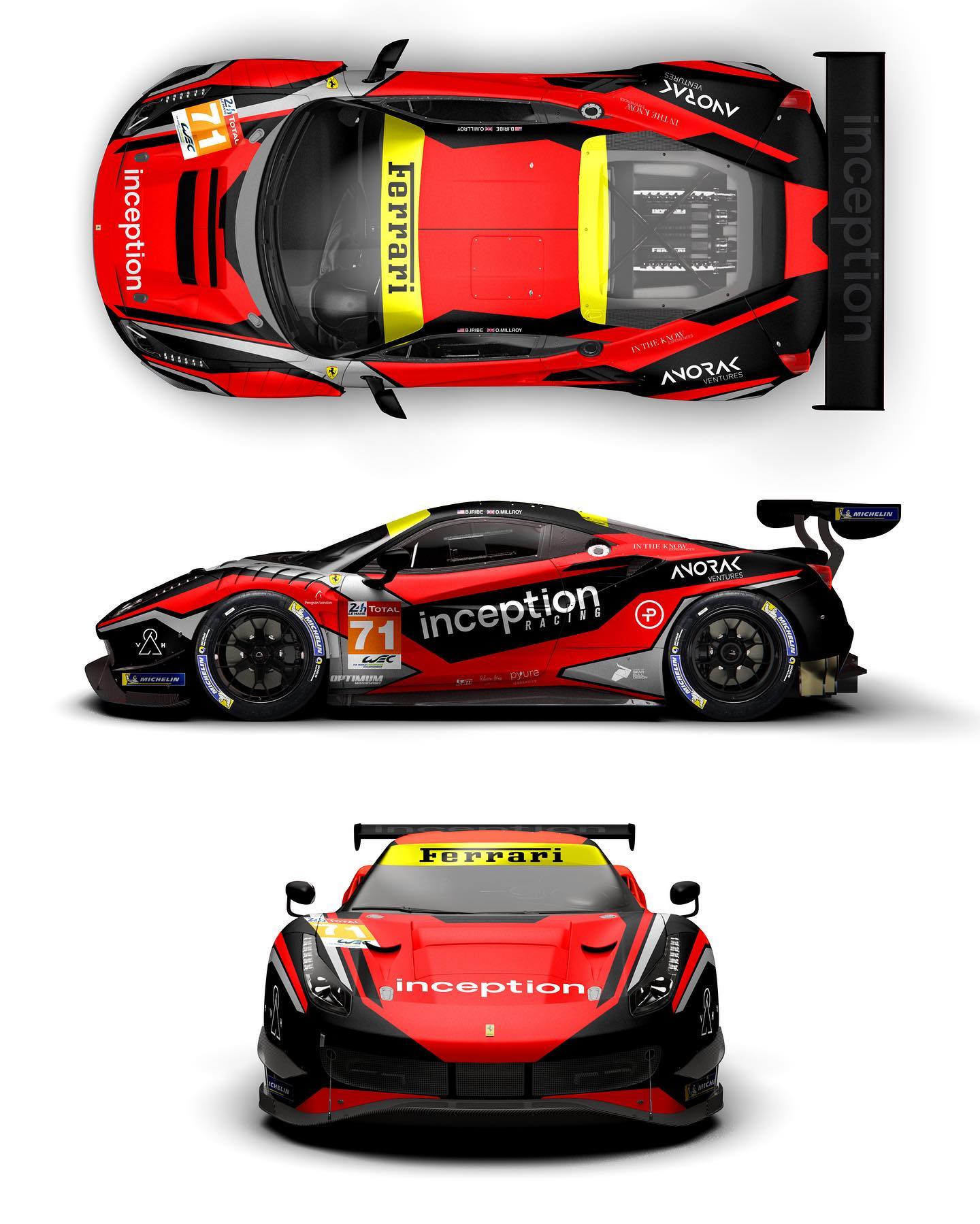 New livery for @OptimumMSport Inception... - Sean Bull Design