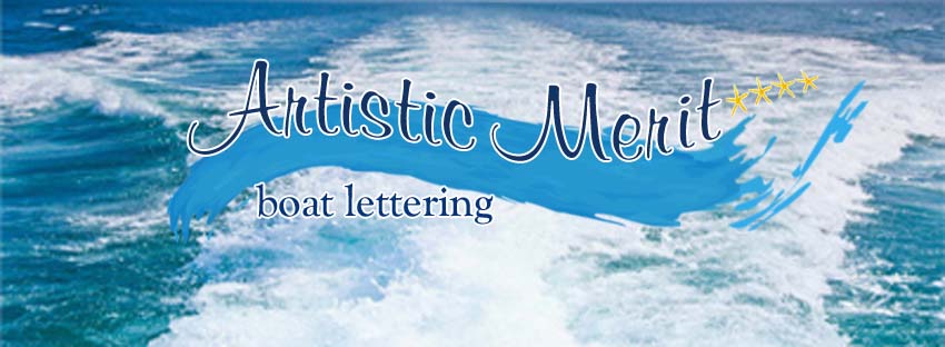 Artistic Merit -OnLine- Boat Lettering