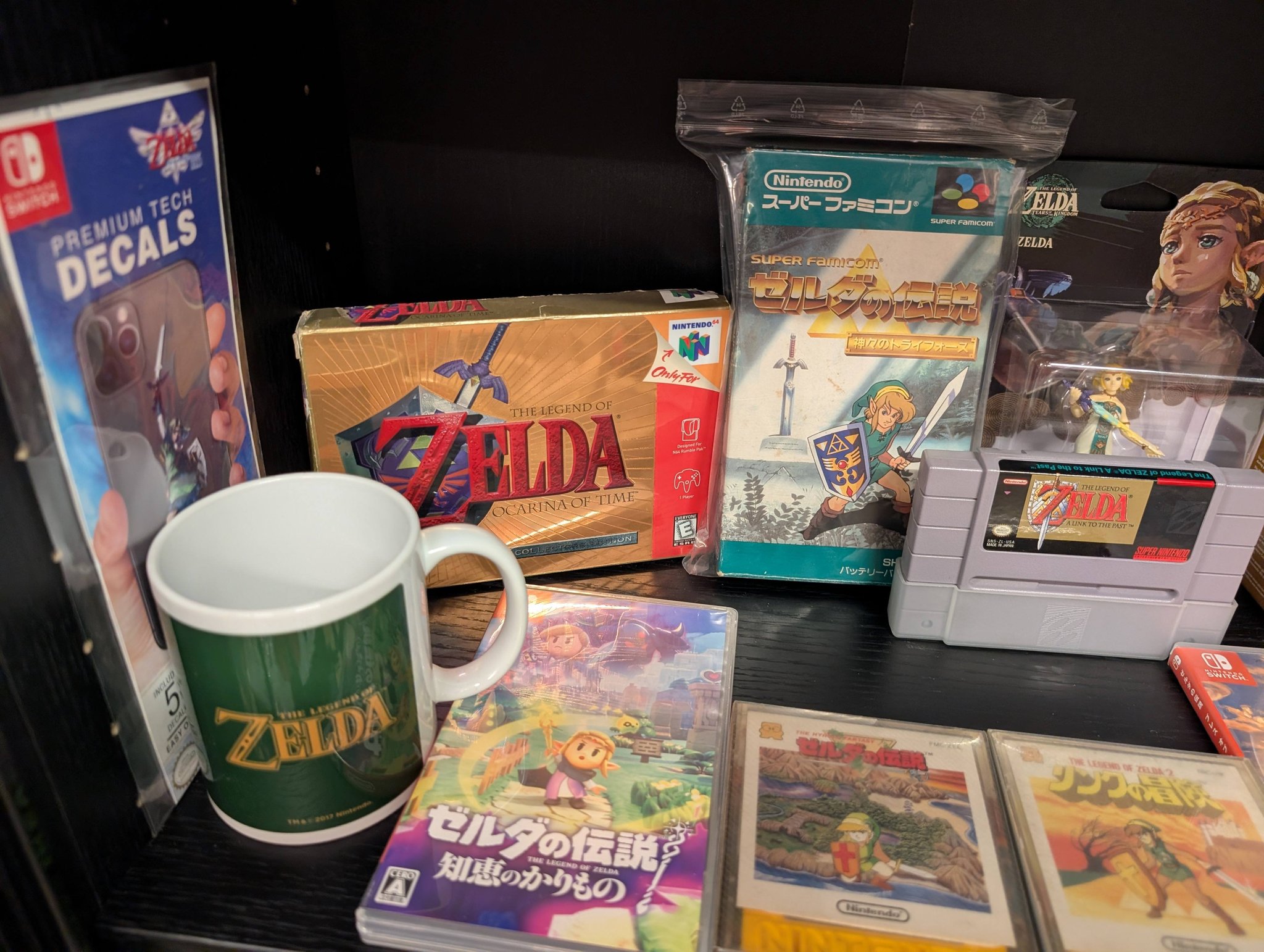 Zelda 💛✨ PREMIUM ТЕСН DECALS DECALS Nintendo スーバーファミコン