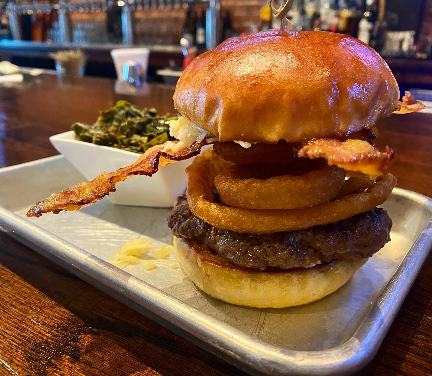 Meet the Rodeo Burger- our... - Tight Lines Pub & Brewing Co.