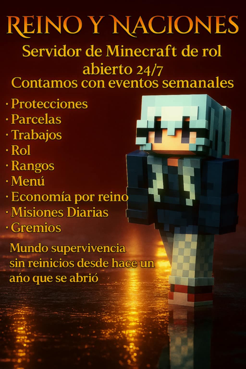 Publica Tu Servidor De Minecraft | ## ⚜️**server java enigmaland**⚜️ ...