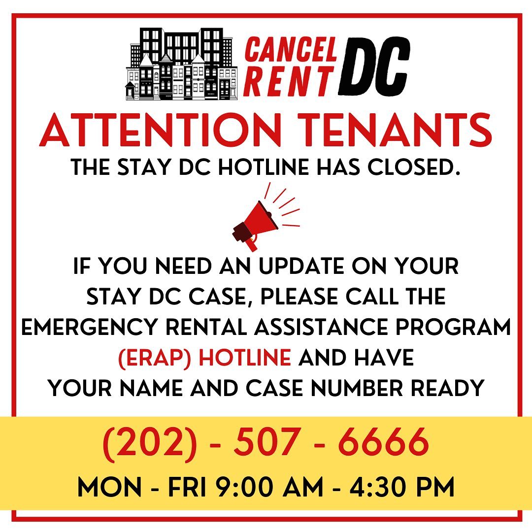 Cancel Rent DC