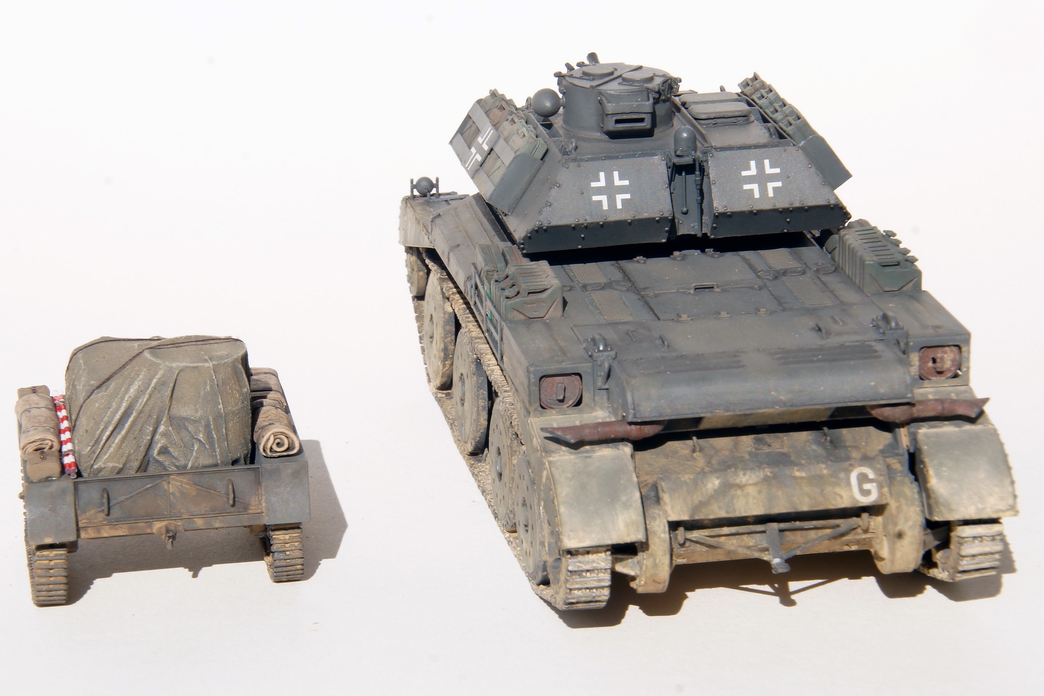 British 'Beutepanzer' A13 Mk. II Cruiser MK. IV used by the german