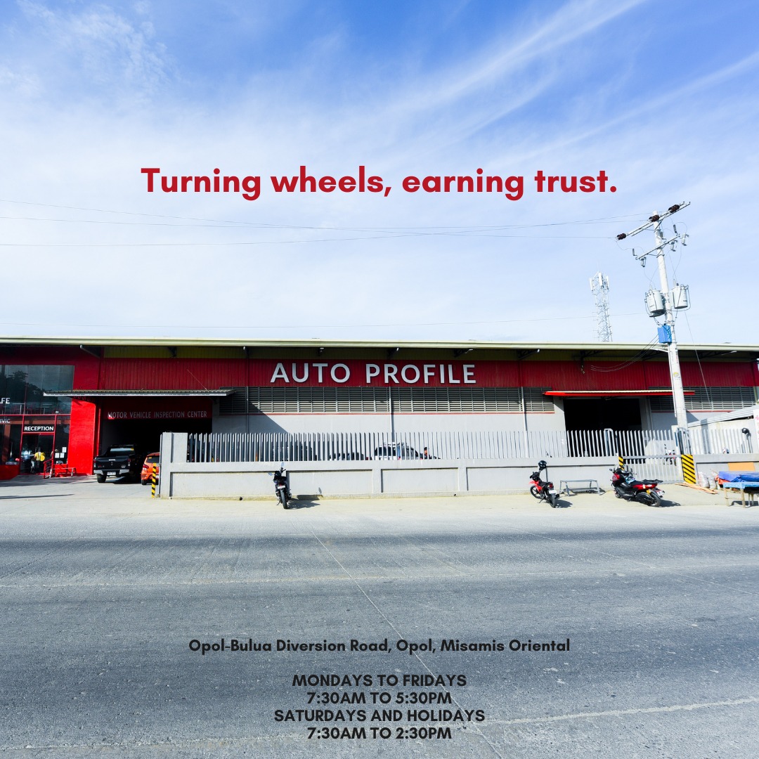 Safety first! Make sure your car... - AUTO profile PMVIC CDO