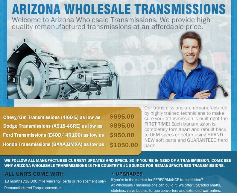Az Wholesale Transmissions El Mirage AZ