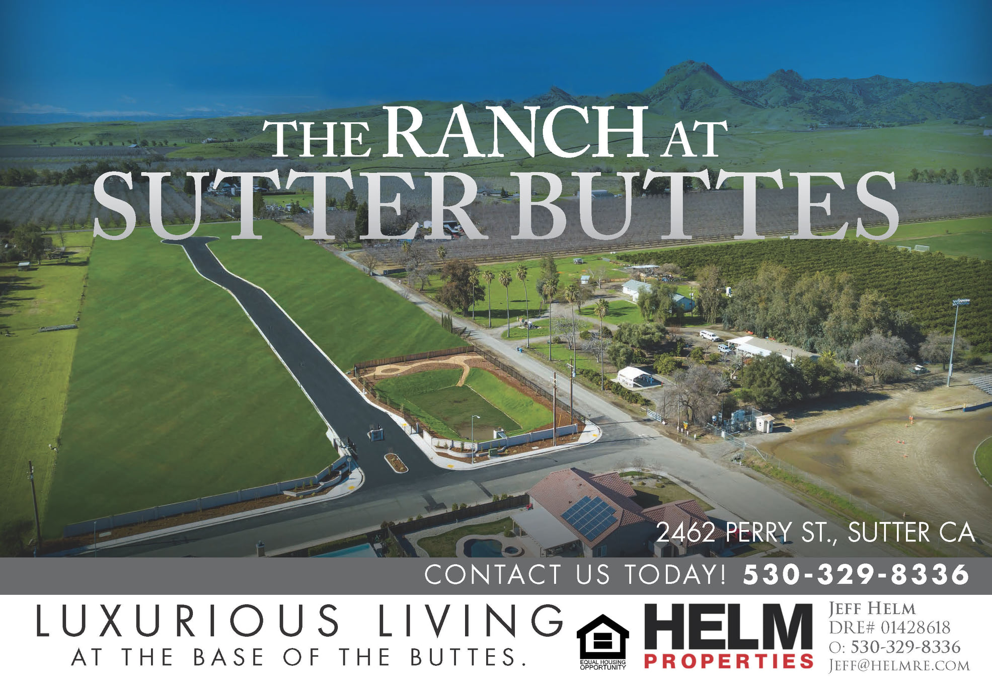 Helm Properties - 12 custom lots at the base of the Sutter... | Facebook