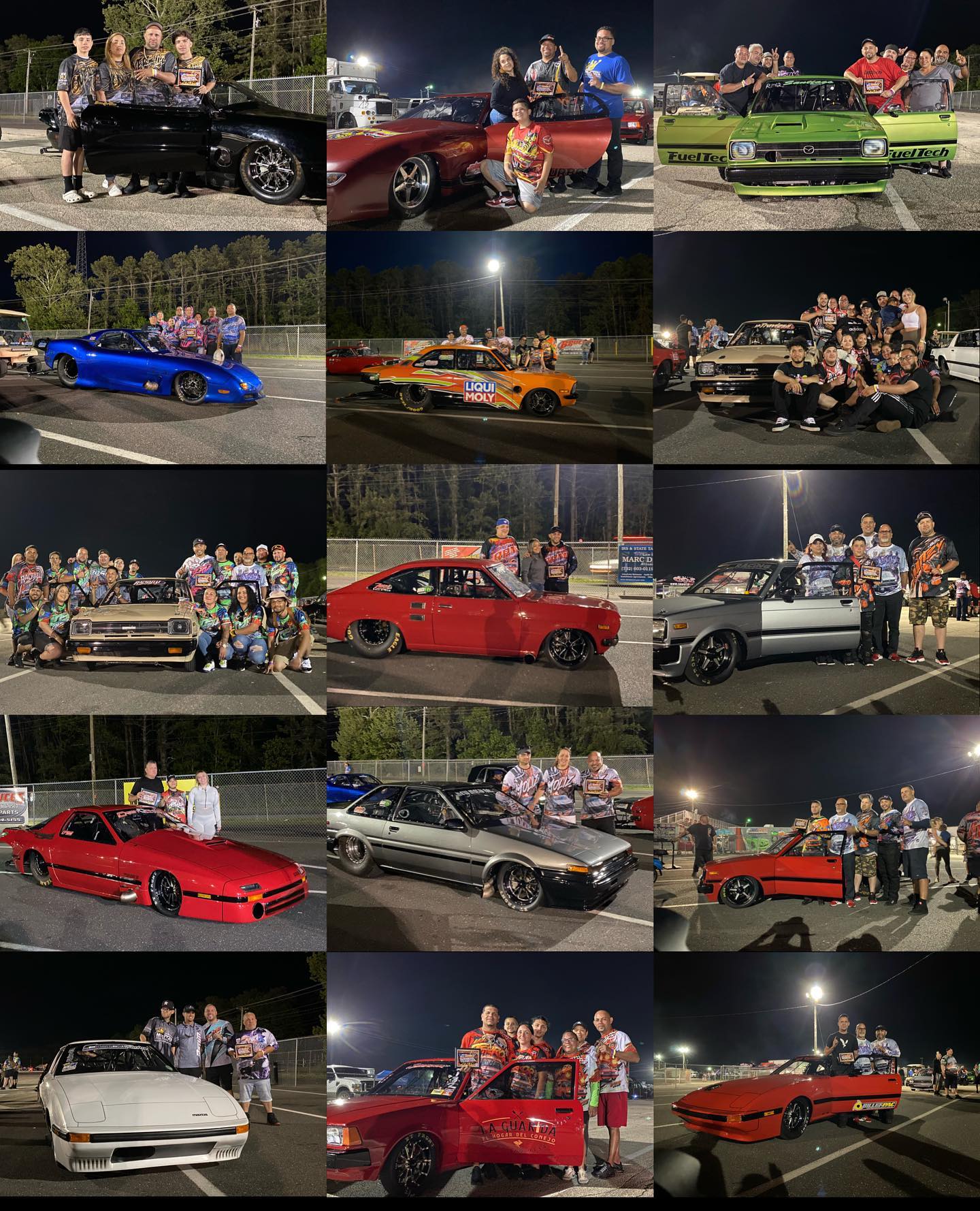 The Sauce - Fifteen of the Sixteen cars and teams the will represent ...