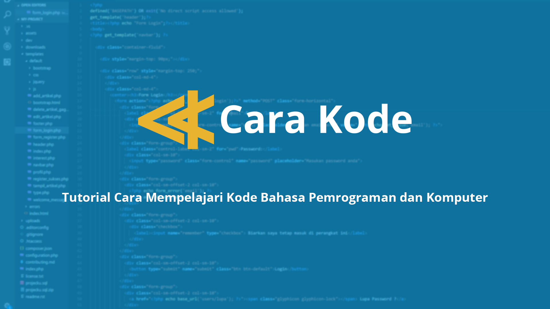 Cara Kode
