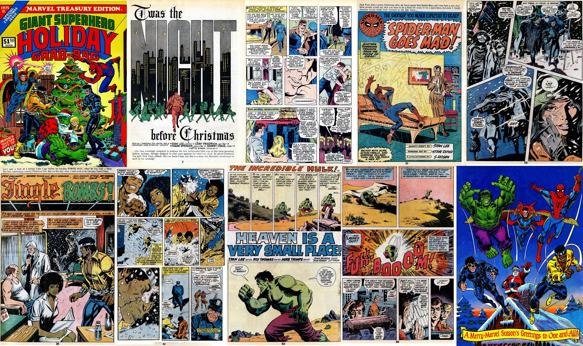Giant Superhero Holiday Grab-Bag #8 comic book memories