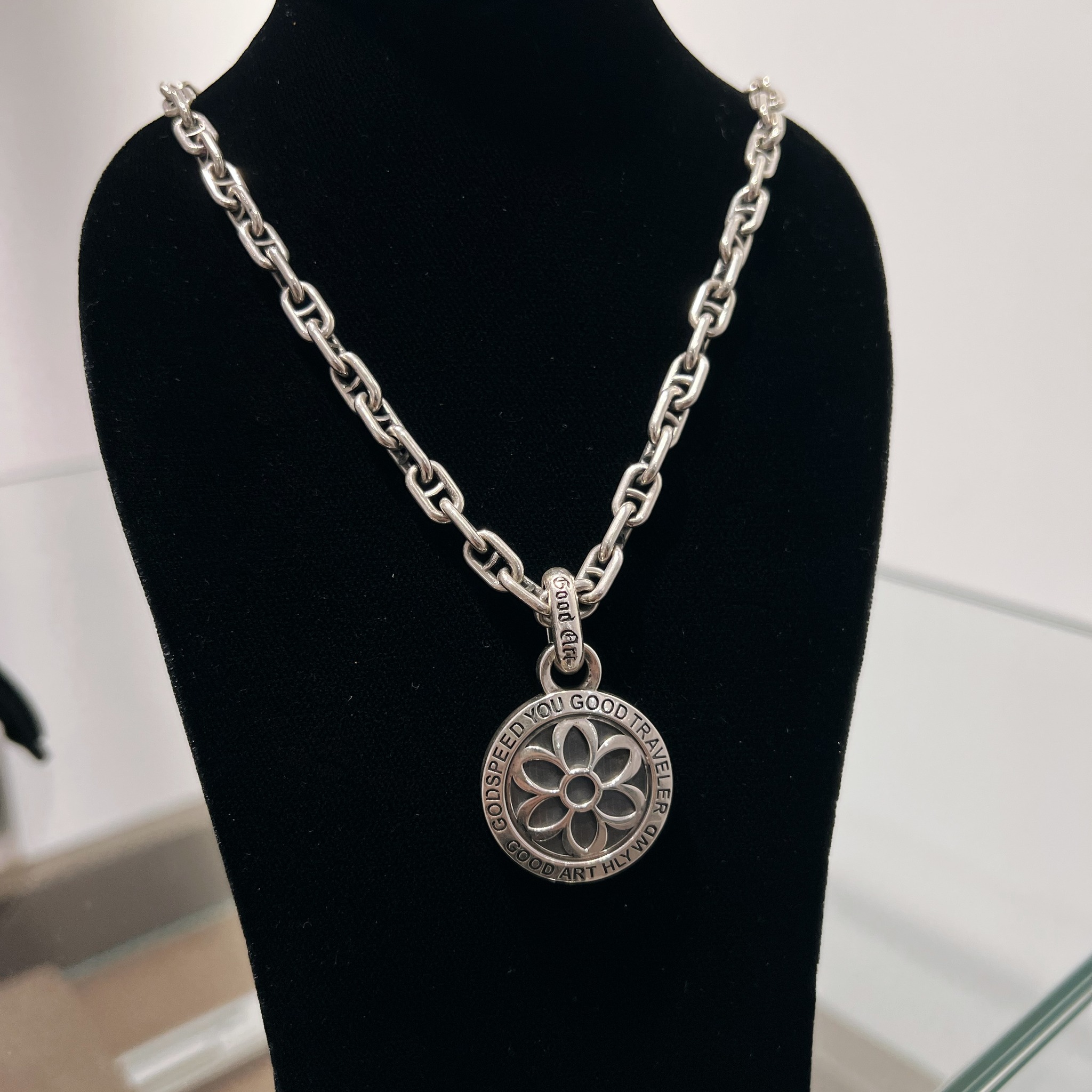 Good Art HLYWD MODEL 22 NECKLACE -3A $50800 St. Christopher 