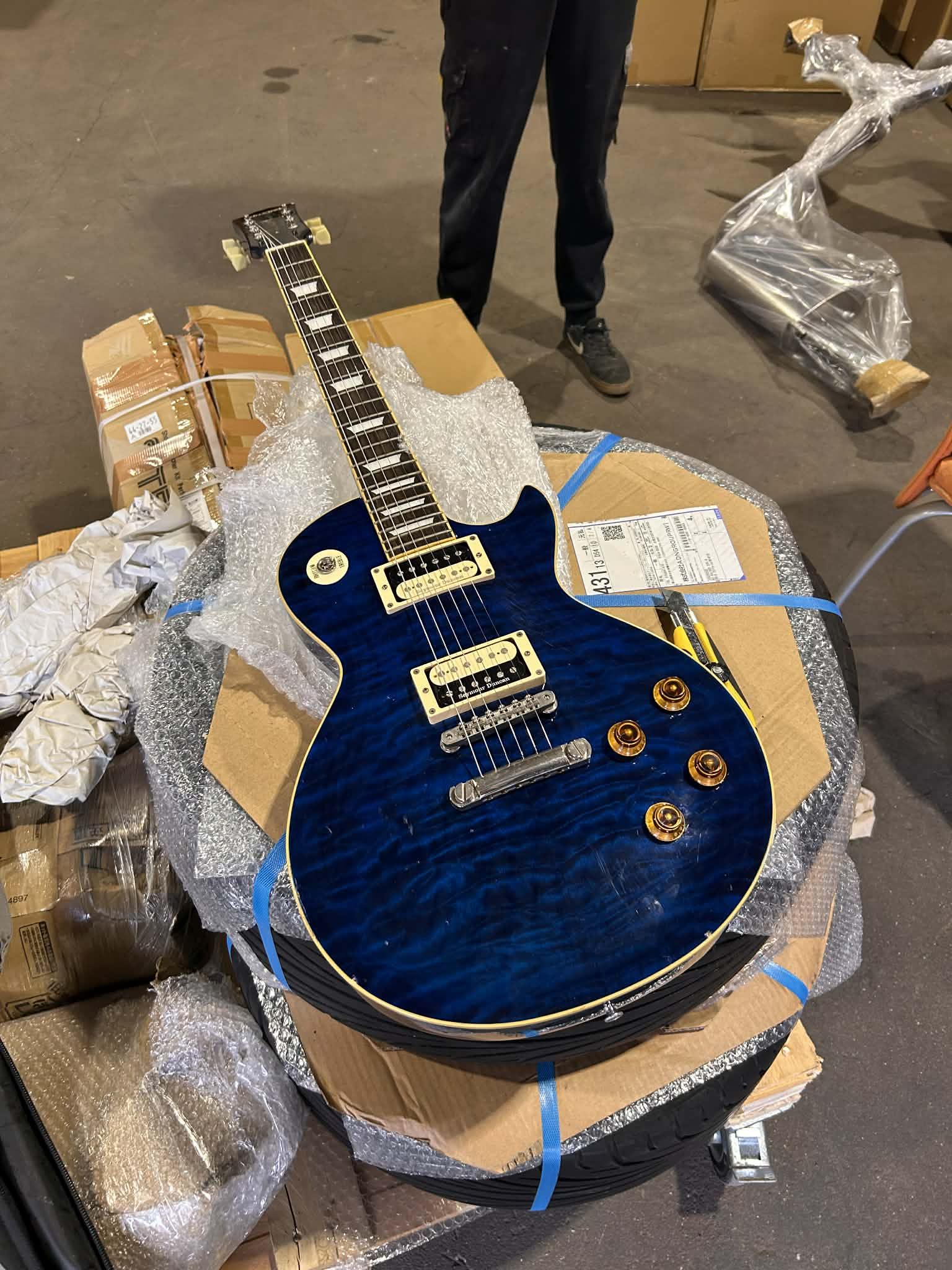 ESP Edwards Shimamura E-HR-SNT/QM/BKP guitar for sale