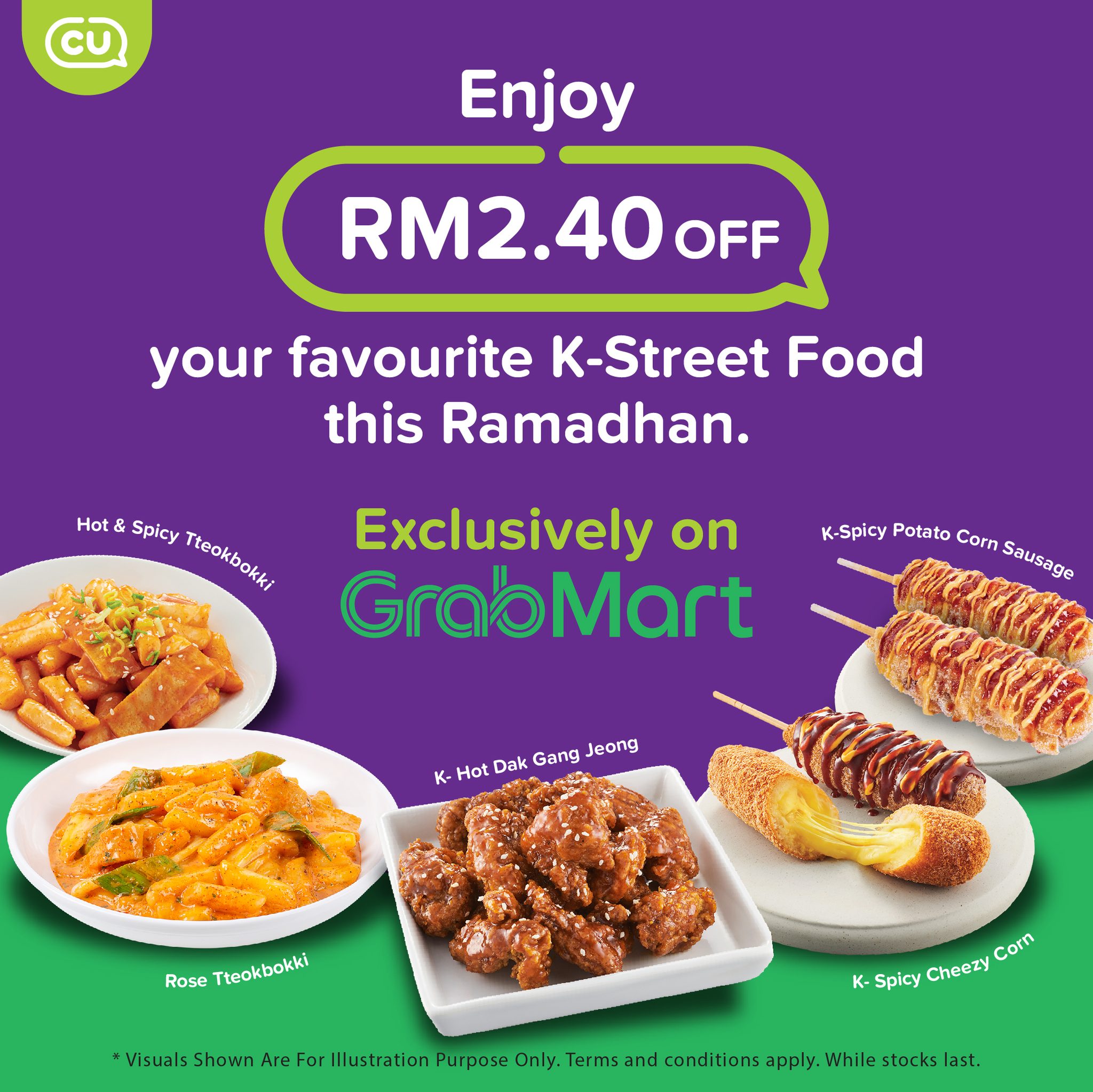 CU - 🤩Jom berbuka puasa with your favourite CU K-street food and enjoy ...