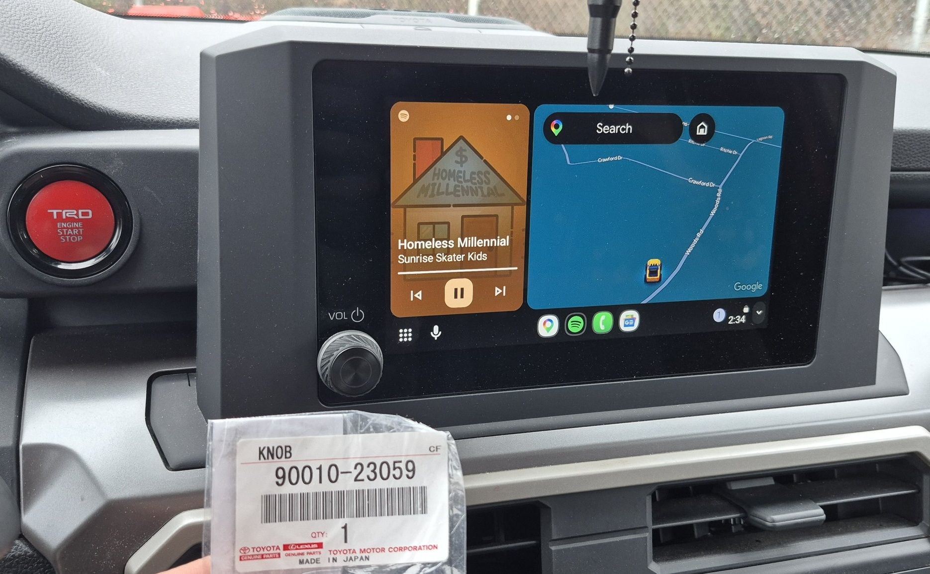 SHAOHAO for 2025 2026 Toyota Tacoma Screen Protector Matte