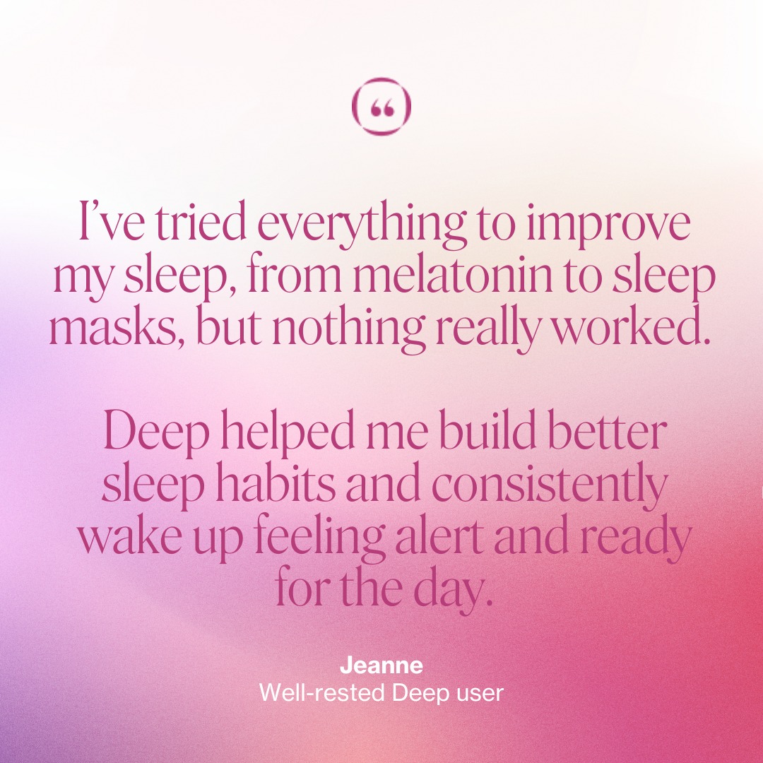 With Deep - 💬 Here's what people are saying about Deep....