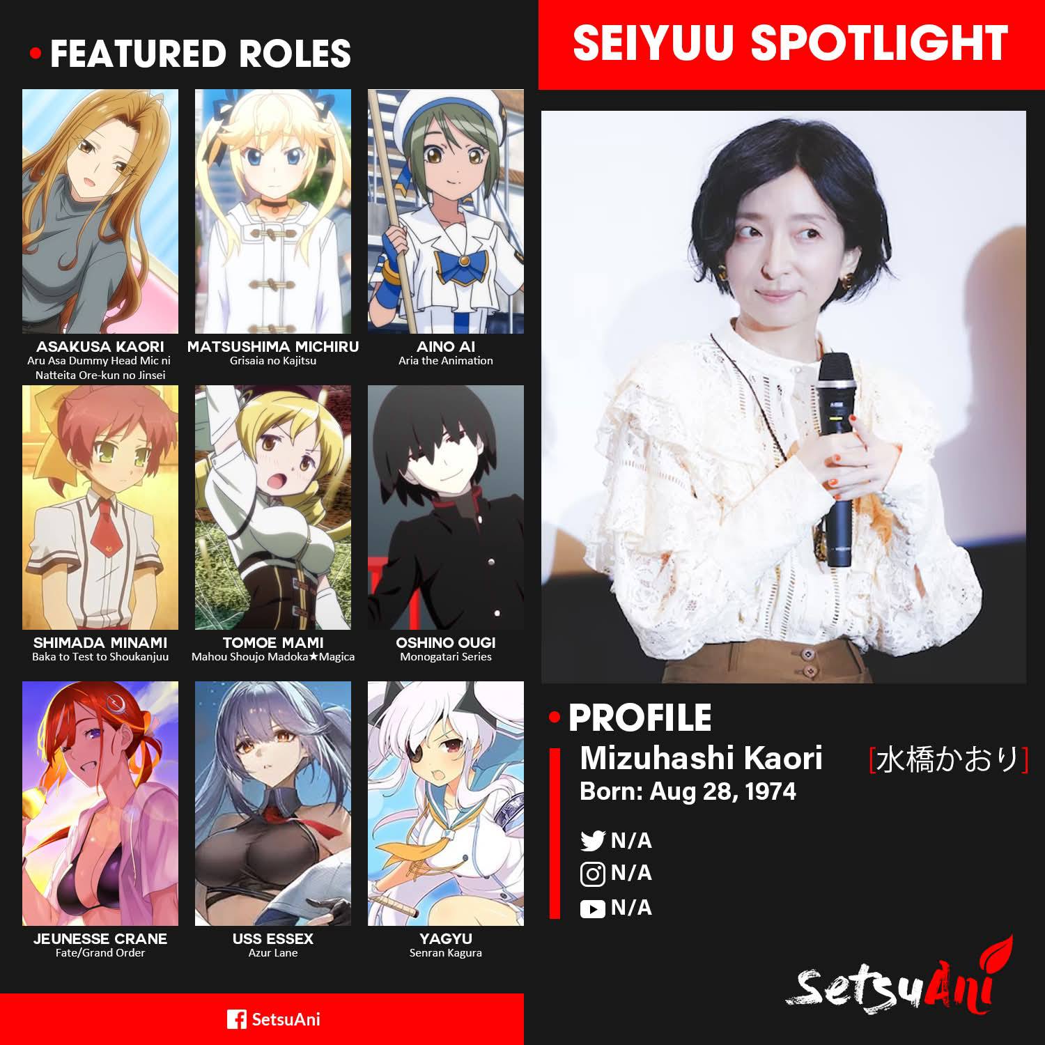 Happy birthday to Kaori Mizuhashi