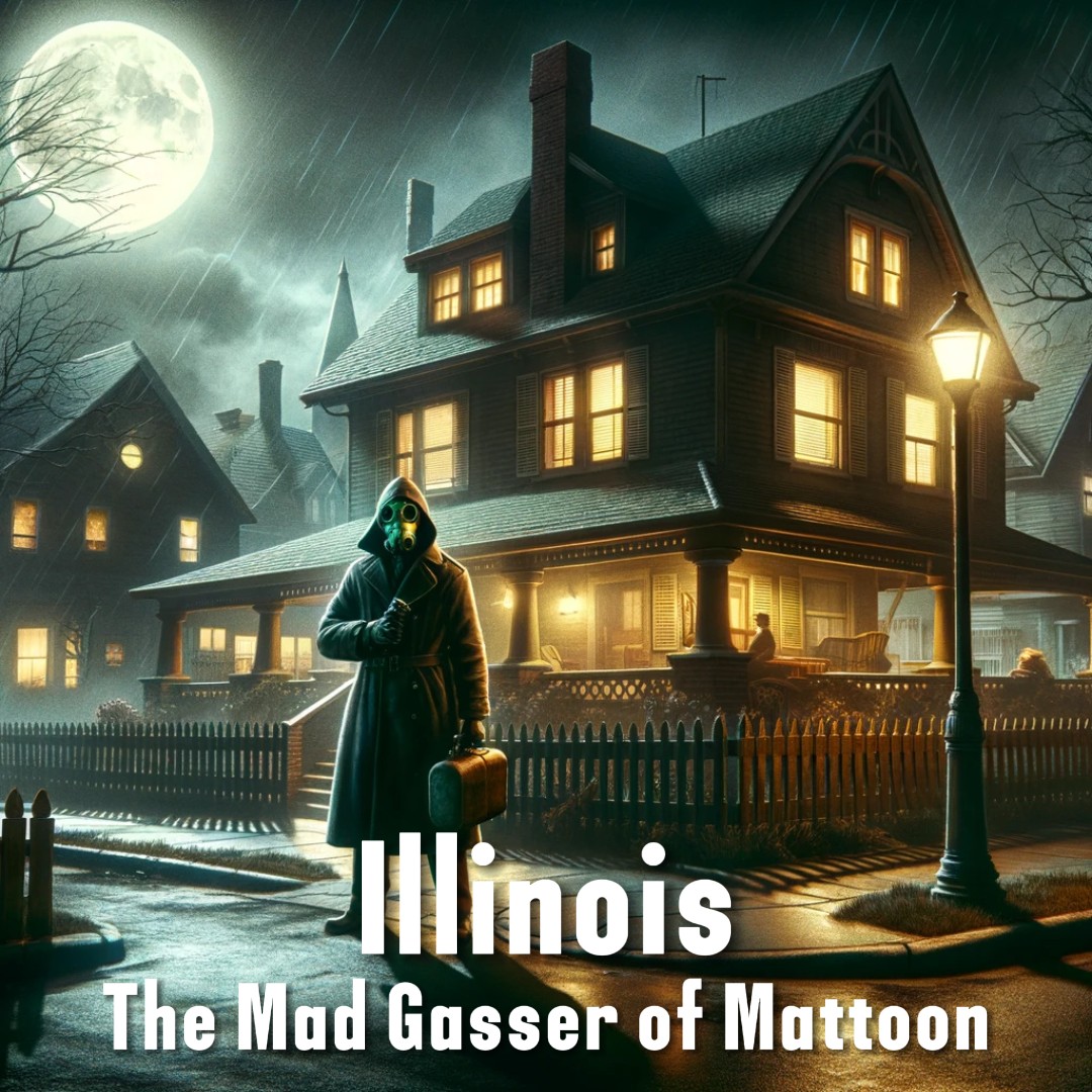 The History - Illinois: The Mad Gasser of Mattoon 🌬️🧪 Location: Mattoon, Illinois Date First ...