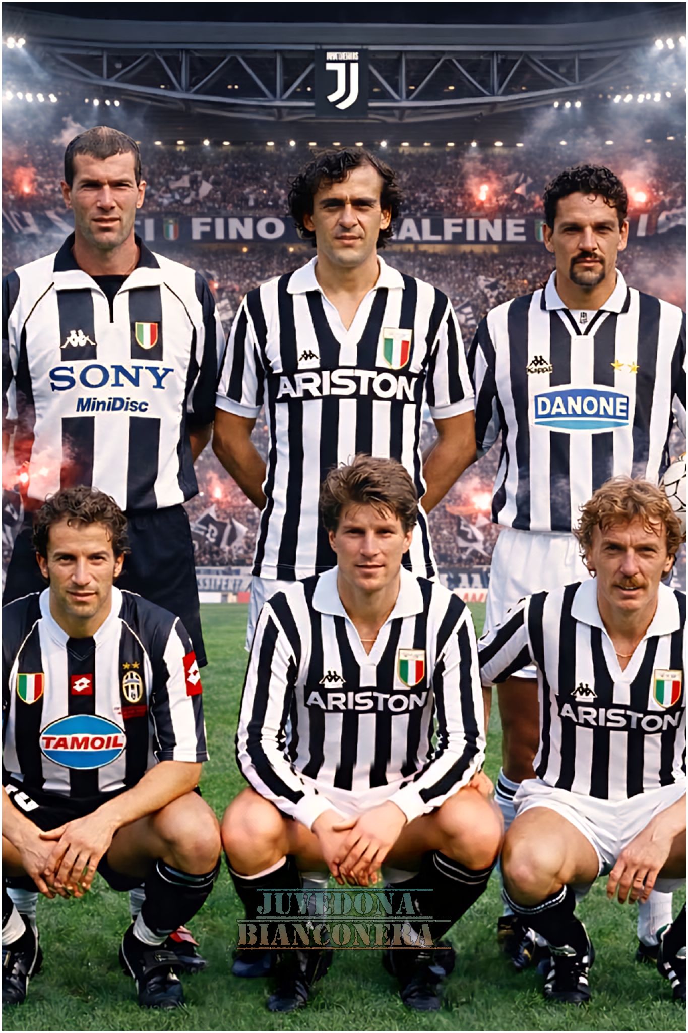 Del Piero and Zidane: one pic, two legends for Juventus!!