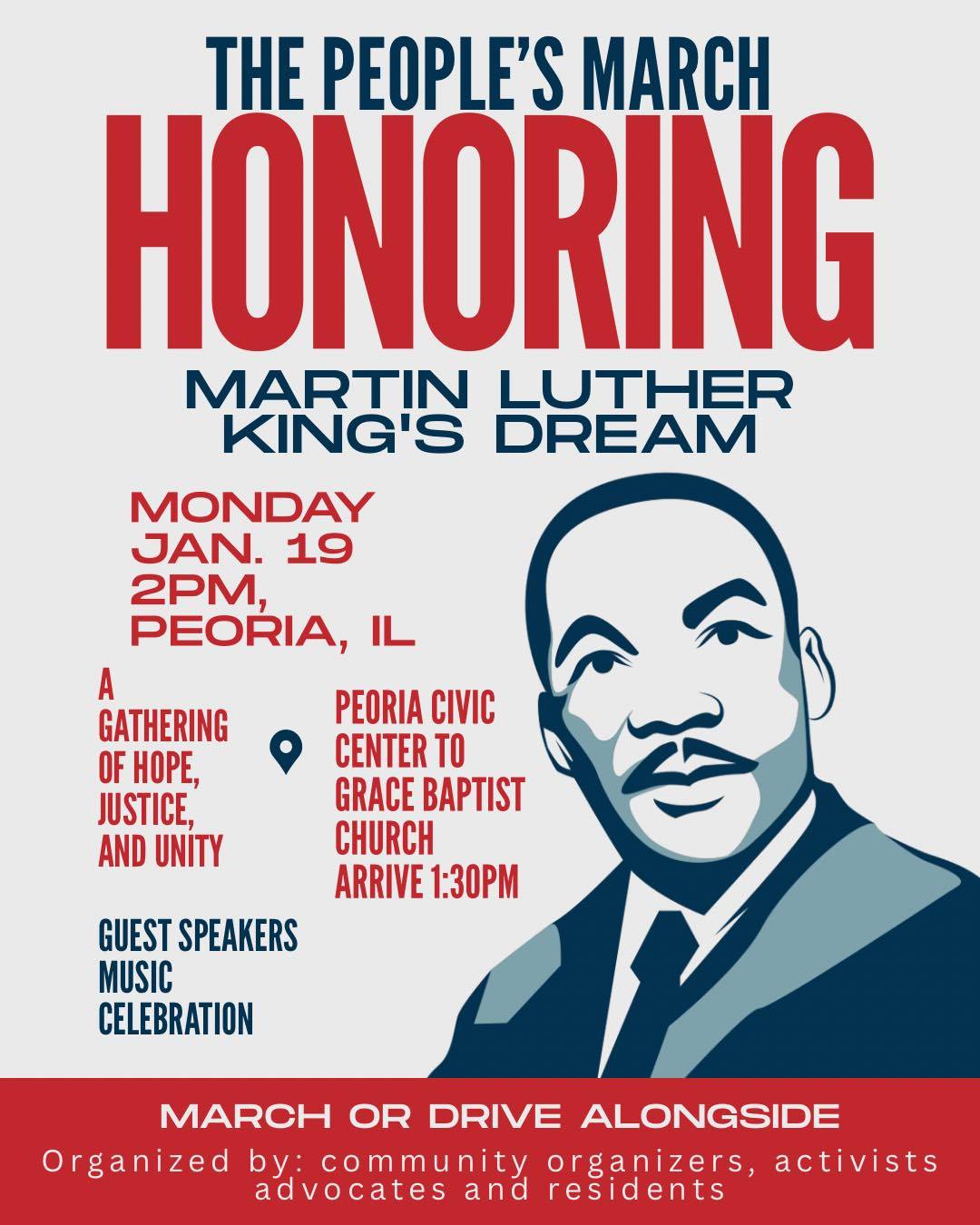 The People's March - Honoring Martin Luther King's Dream