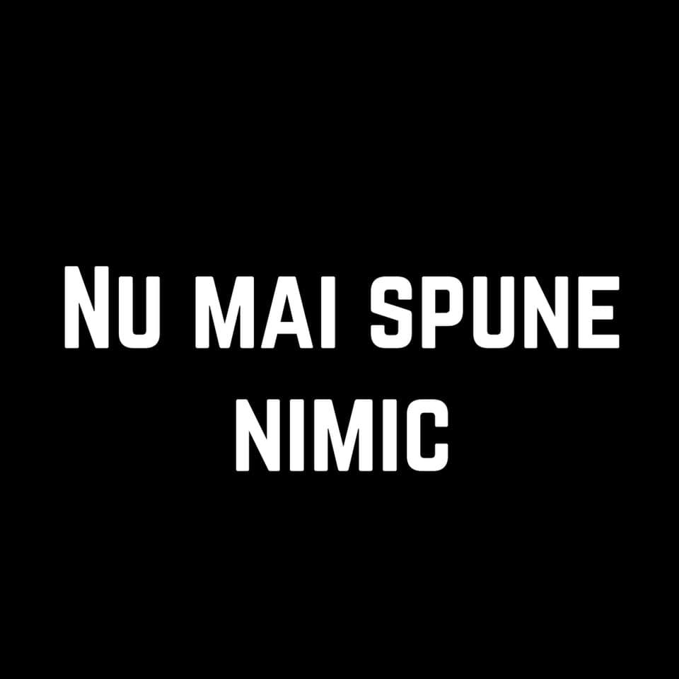 Nu mai spune nimic