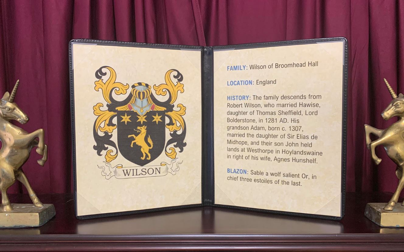 FAMILY: Wilson of... - COADB - Coat of Arms Database | Facebook
