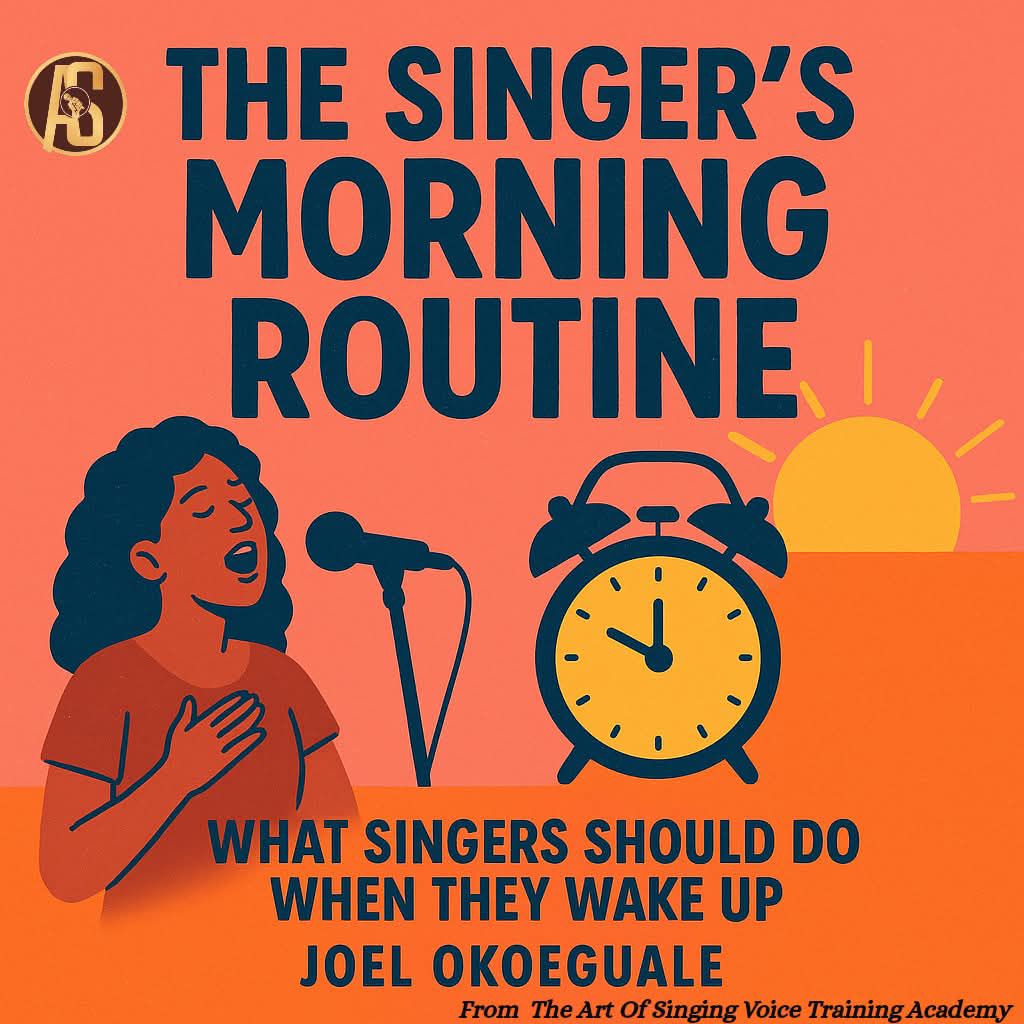 VOCAL TRAINING | 𝗦𝗜𝗡𝗚𝗘𝗥𝗦' 𝗠𝗢𝗥𝗡𝗜𝗡𝗚 𝗥𝗢𝗨𝗧𝗜𝗡𝗘 | Facebook