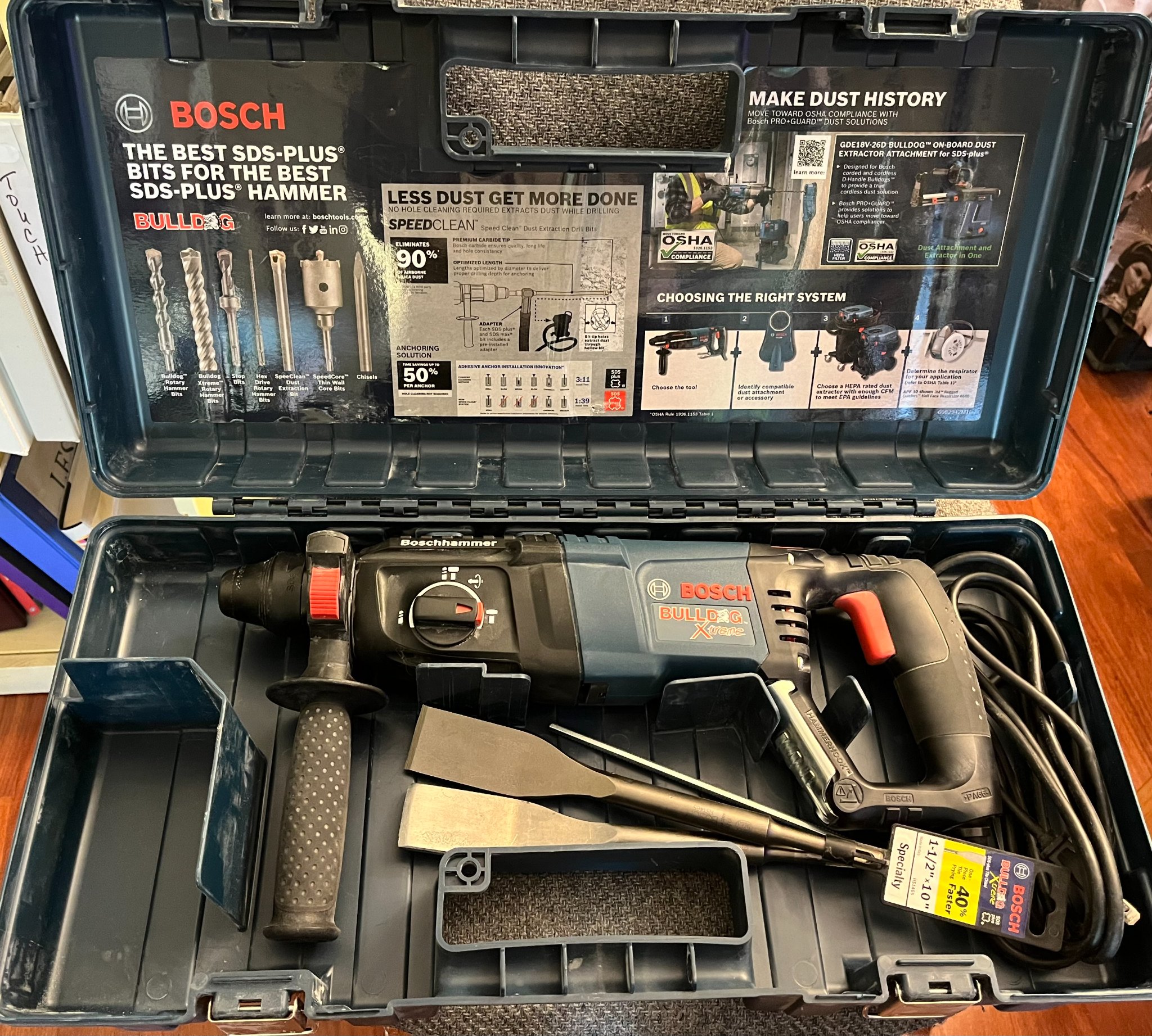 BOSCH Bulldog Extreme Hammer Drill - Drills - Oakland, California ...