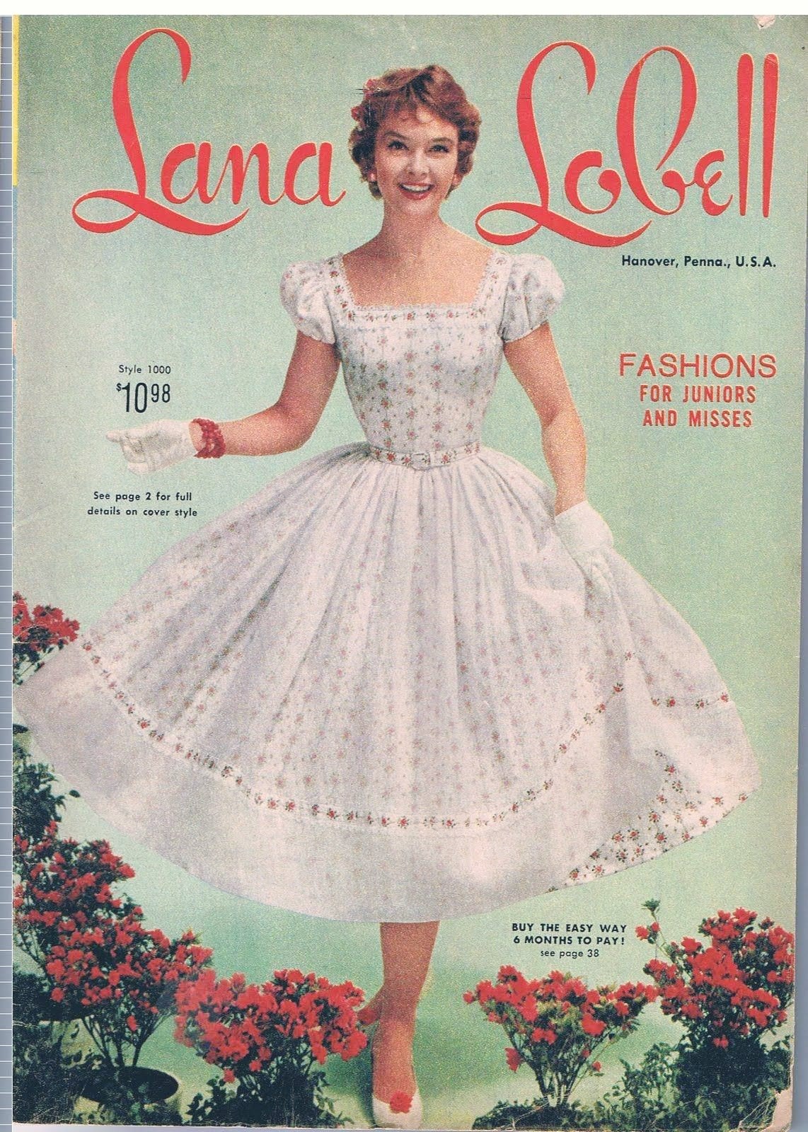Lana Lobell fashion catalogues, the complete 1960 volume.