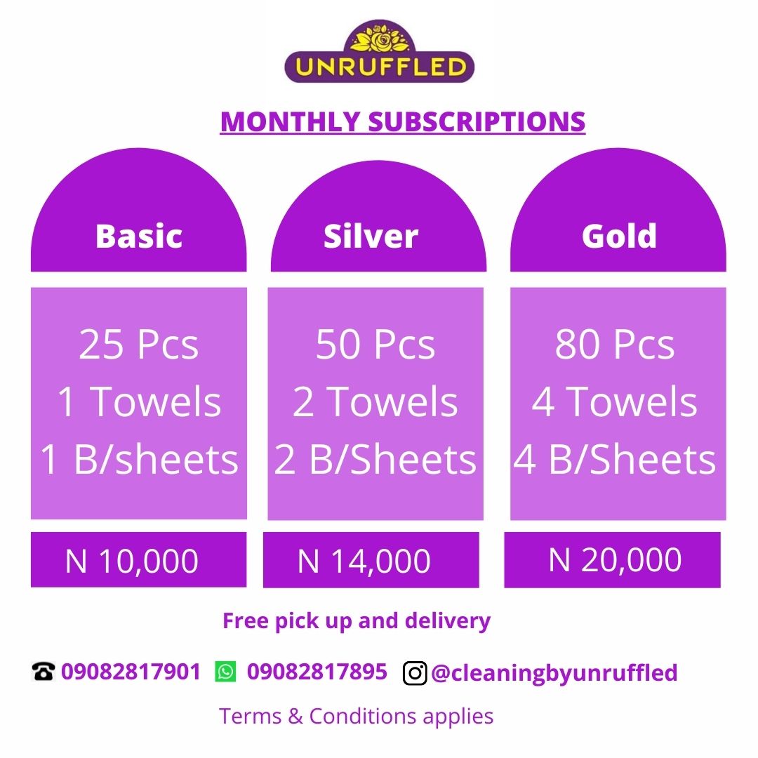 Unruffled Services Limited | Lagos