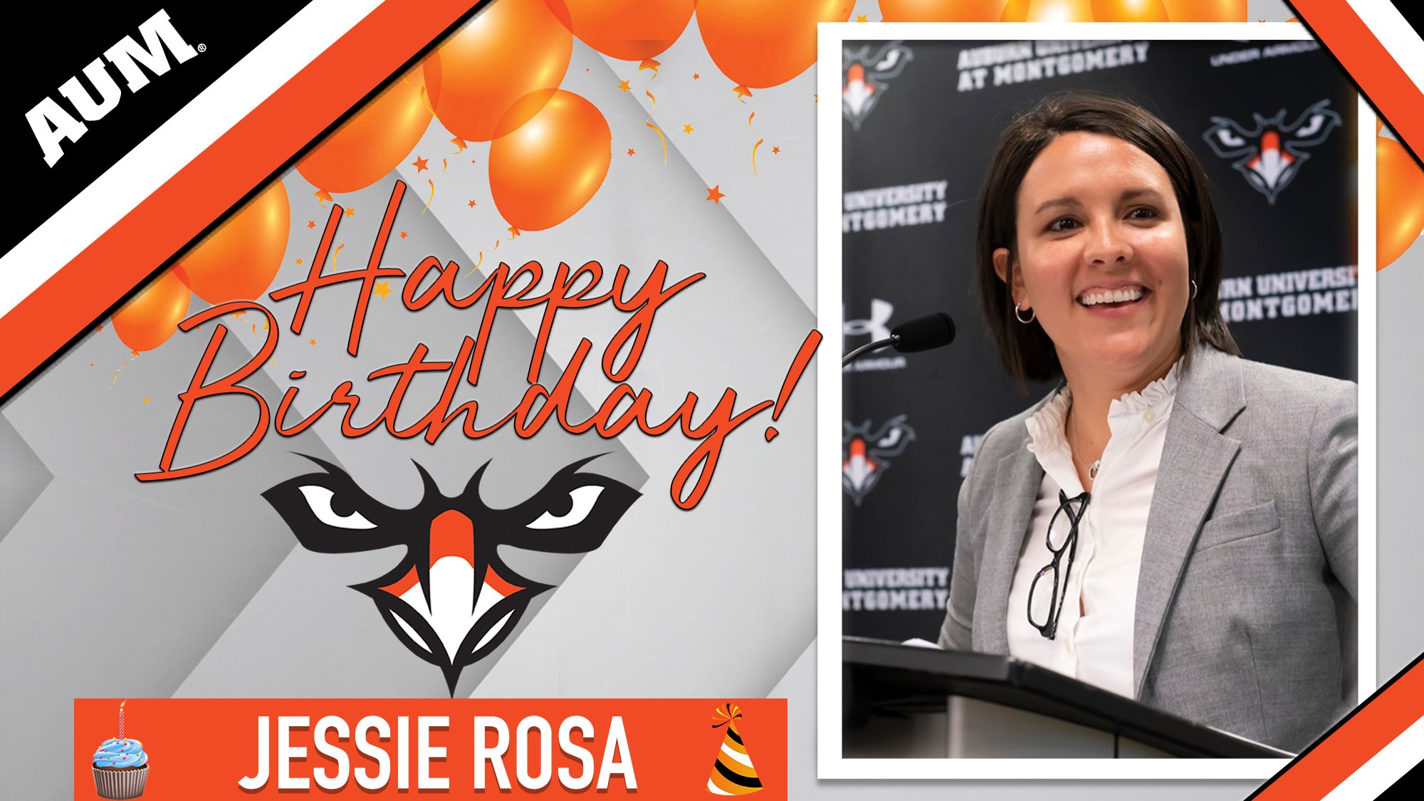 AUM Athletics - Join us in wishing our Senior Director of...