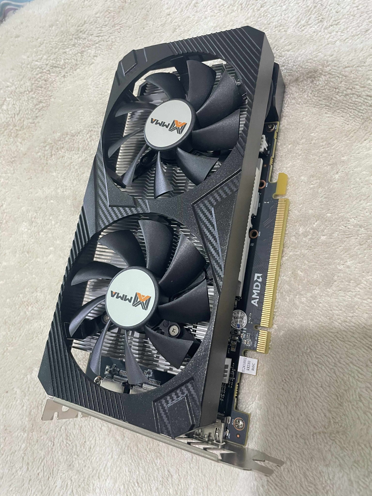 MMA AMD Radeon RX 580 8gb
