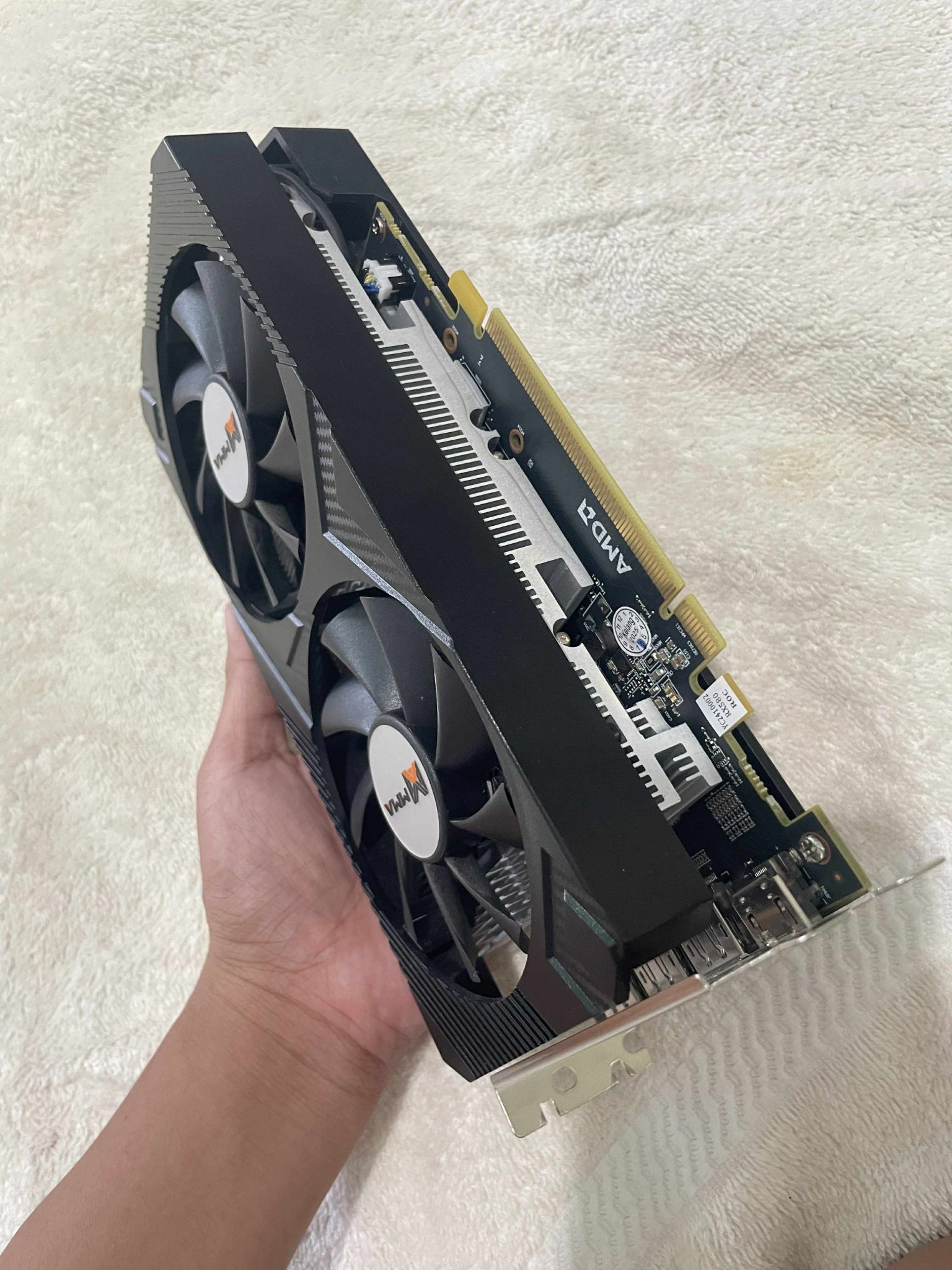 MMA AMD Radeon RX 580 8gb