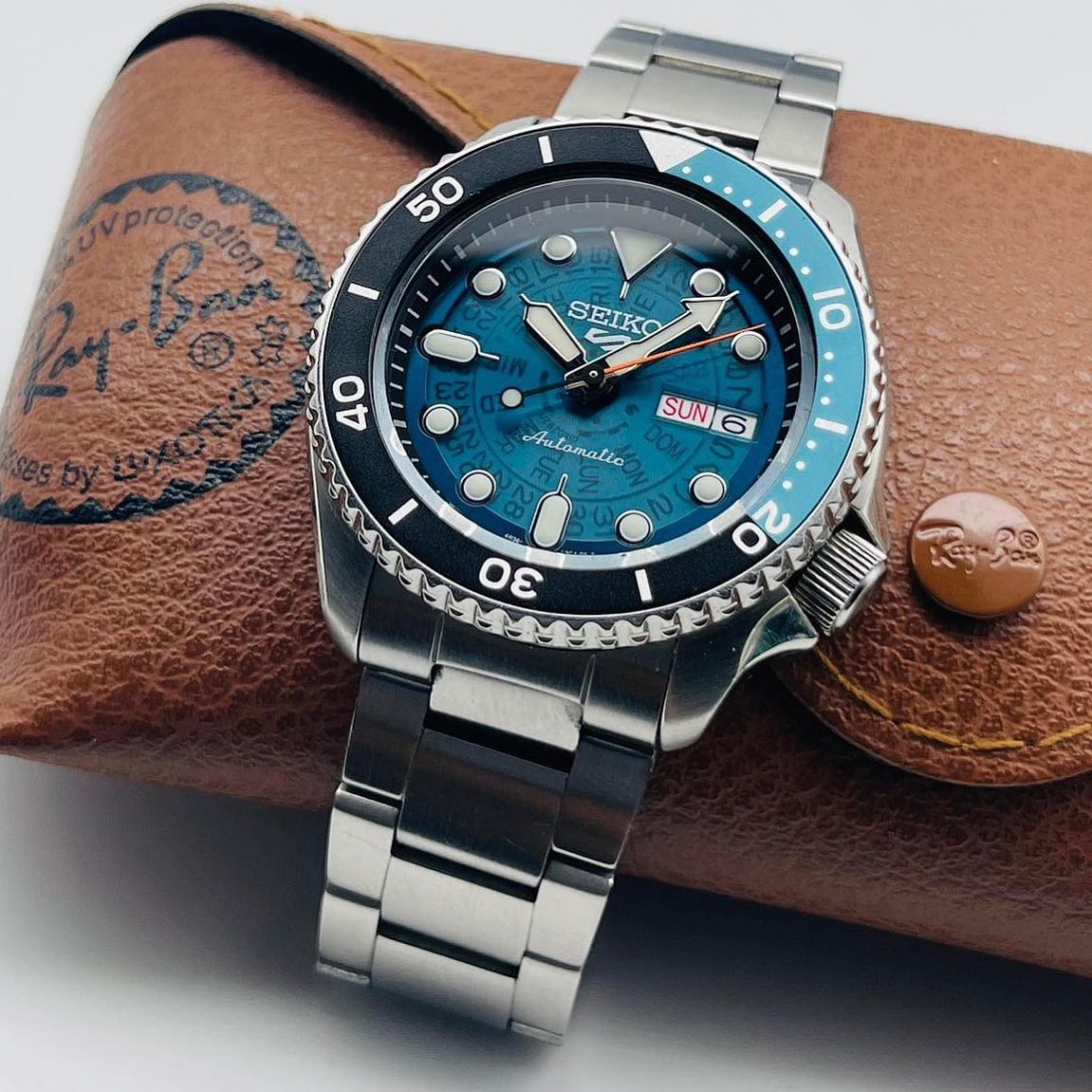 Note_Watch - Seiko 5 sports Sakeleton green #SRPJ45K1... | Facebook
