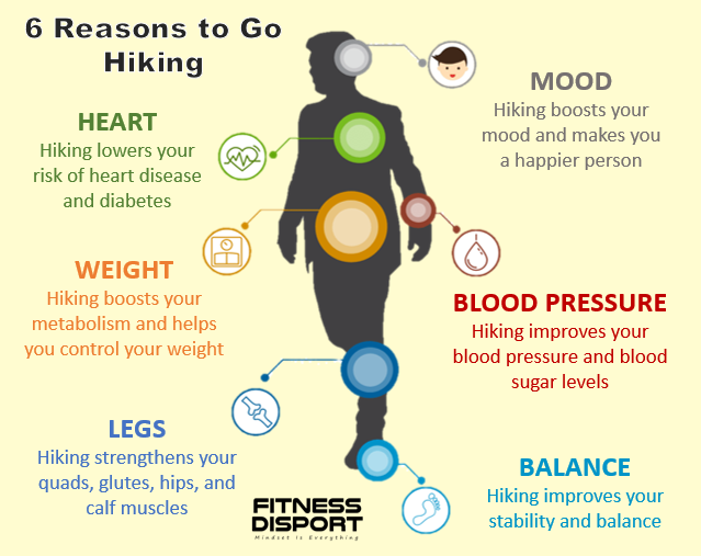 Fitness Disport - Hiking just once a week can have a profound ...