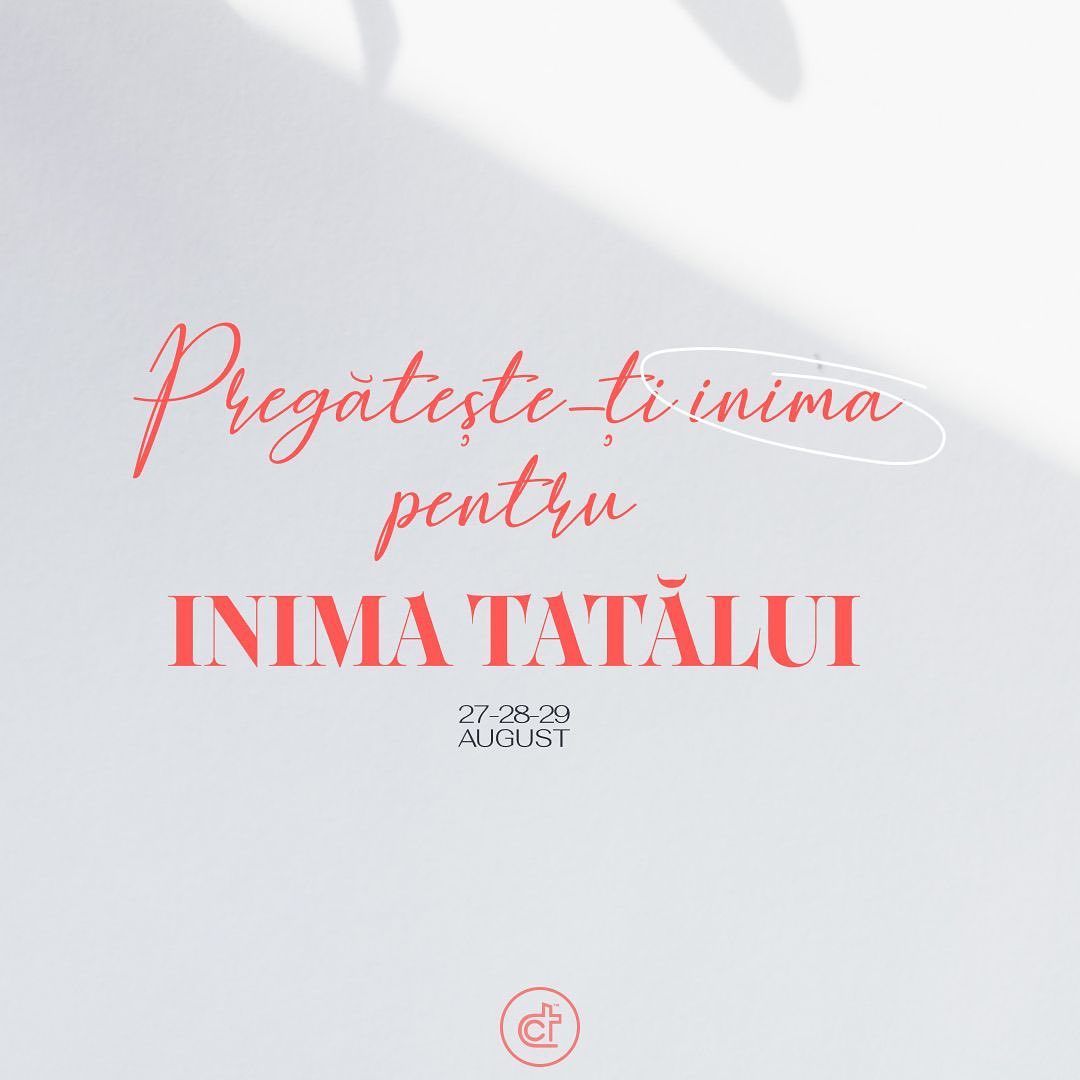 Mâine începe inima tatălui.... - Casa Tamplarului Cluj-Napoca | Facebook