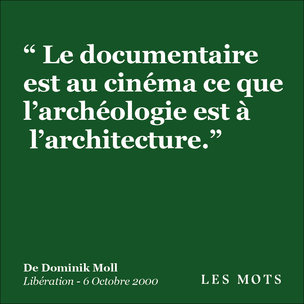 Les Mots - Écrire les fondements de son film documentaire...
