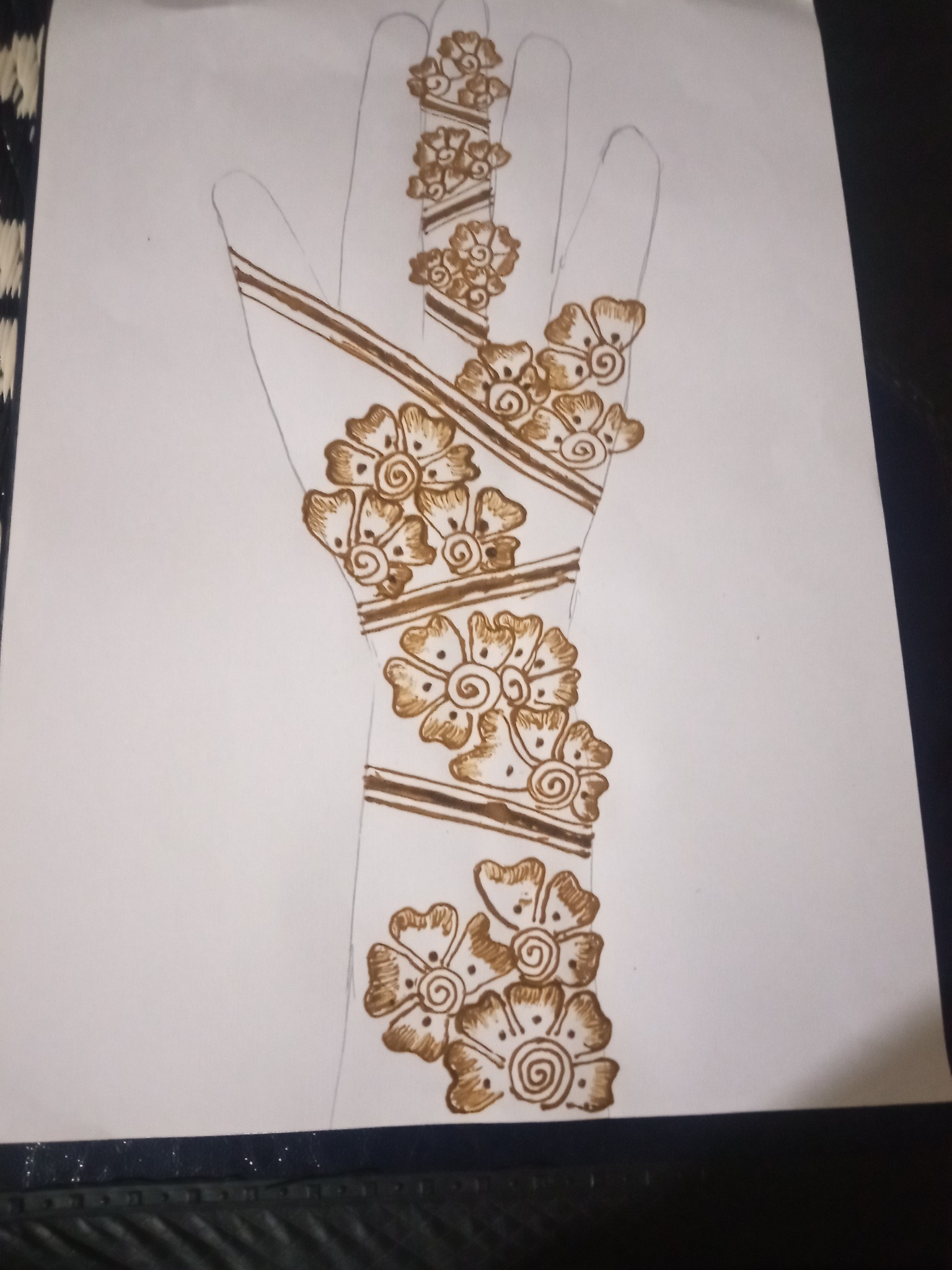 Mehndi and Rangoli art