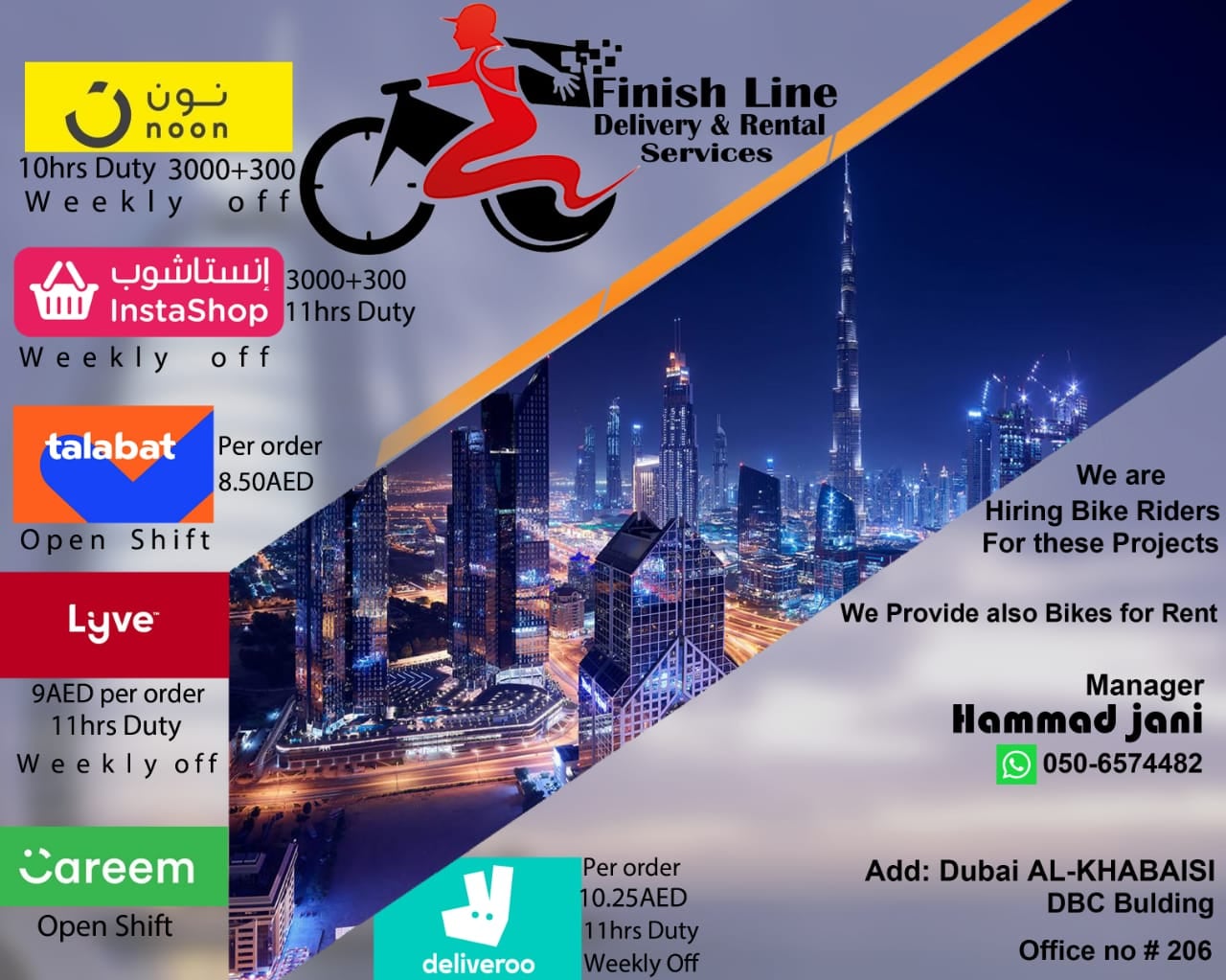 Finish Line Delivery & Rental Services | Facebook