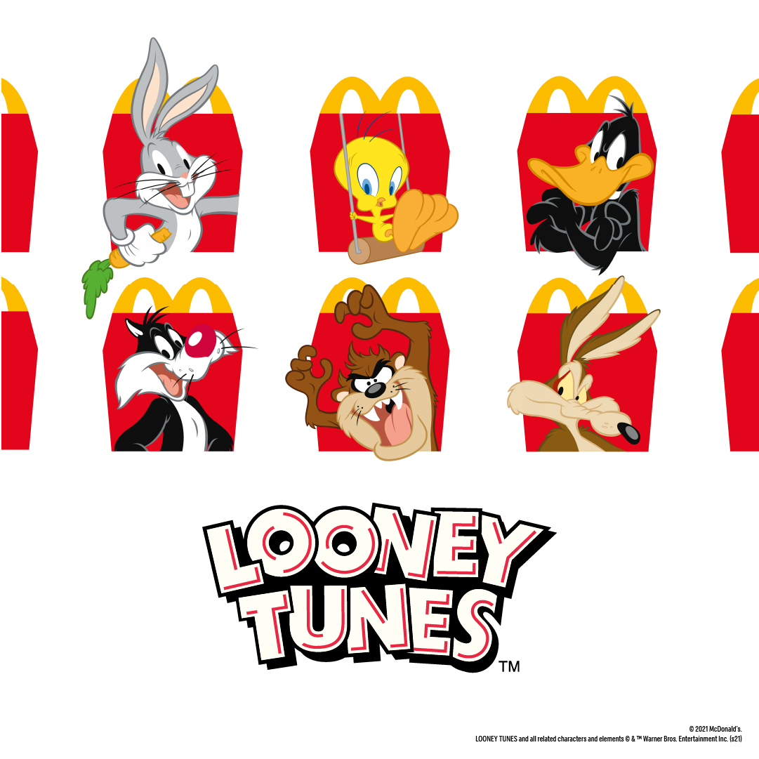 City Centre Sharjah They Re Here You Can Always Count On Some Looniness From Our Looney Tunes Characters Now Available With Every Happy Meal انهم هنا يمكنك الاعتماد دائما على بعض الجنون