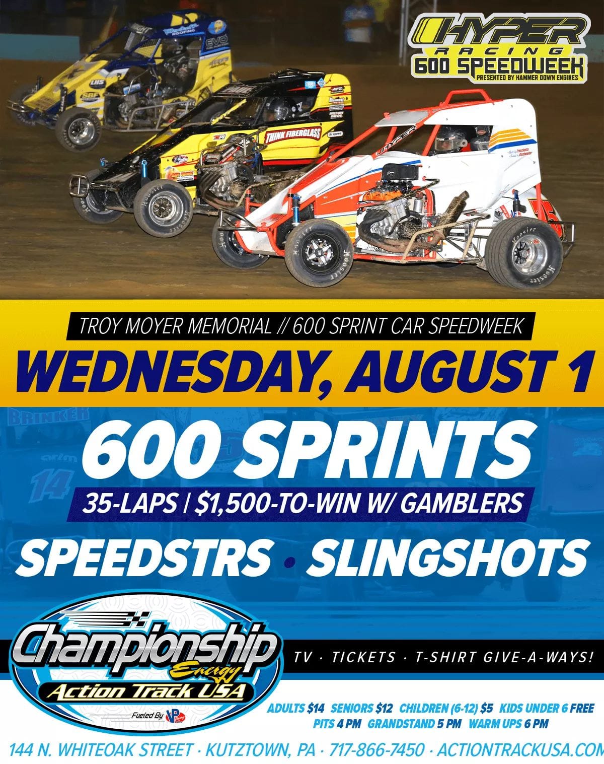 Hyper - Hyper Racing 600 Speedweek kicks off at Action Track USA this ...