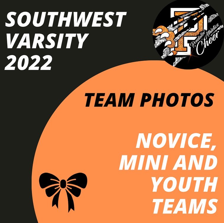 Team Photos 🧡🖤 #cheerleading... - Predator Athletics Cheer | Facebook