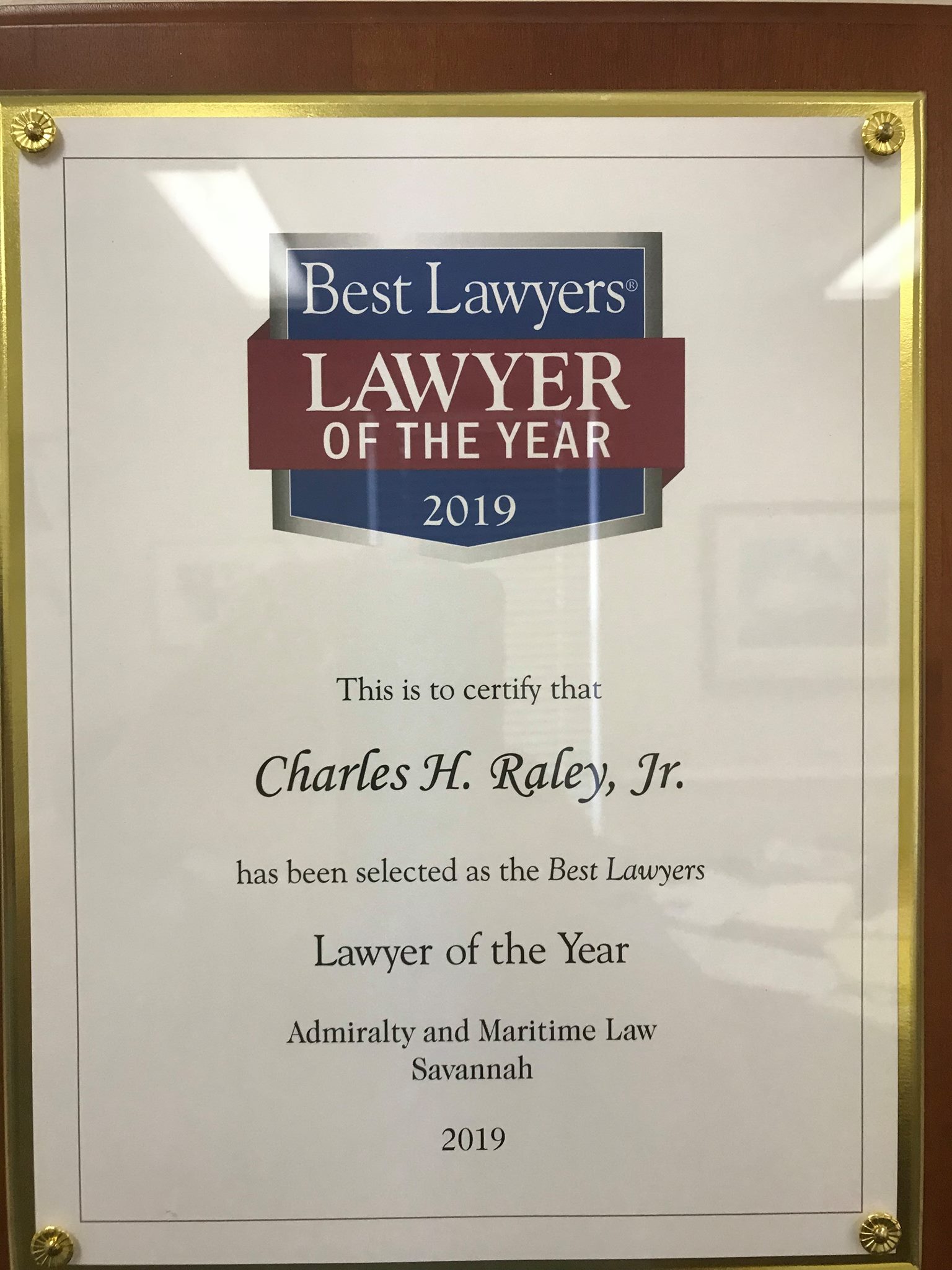 Raley & Raley, P.C. Maritime Attorneys | Savannah GA