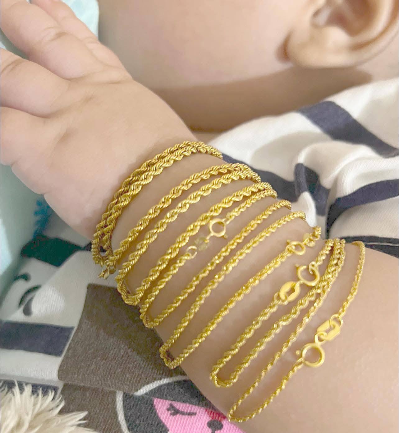 Customized size Baby bracelet onhand‼️‼️