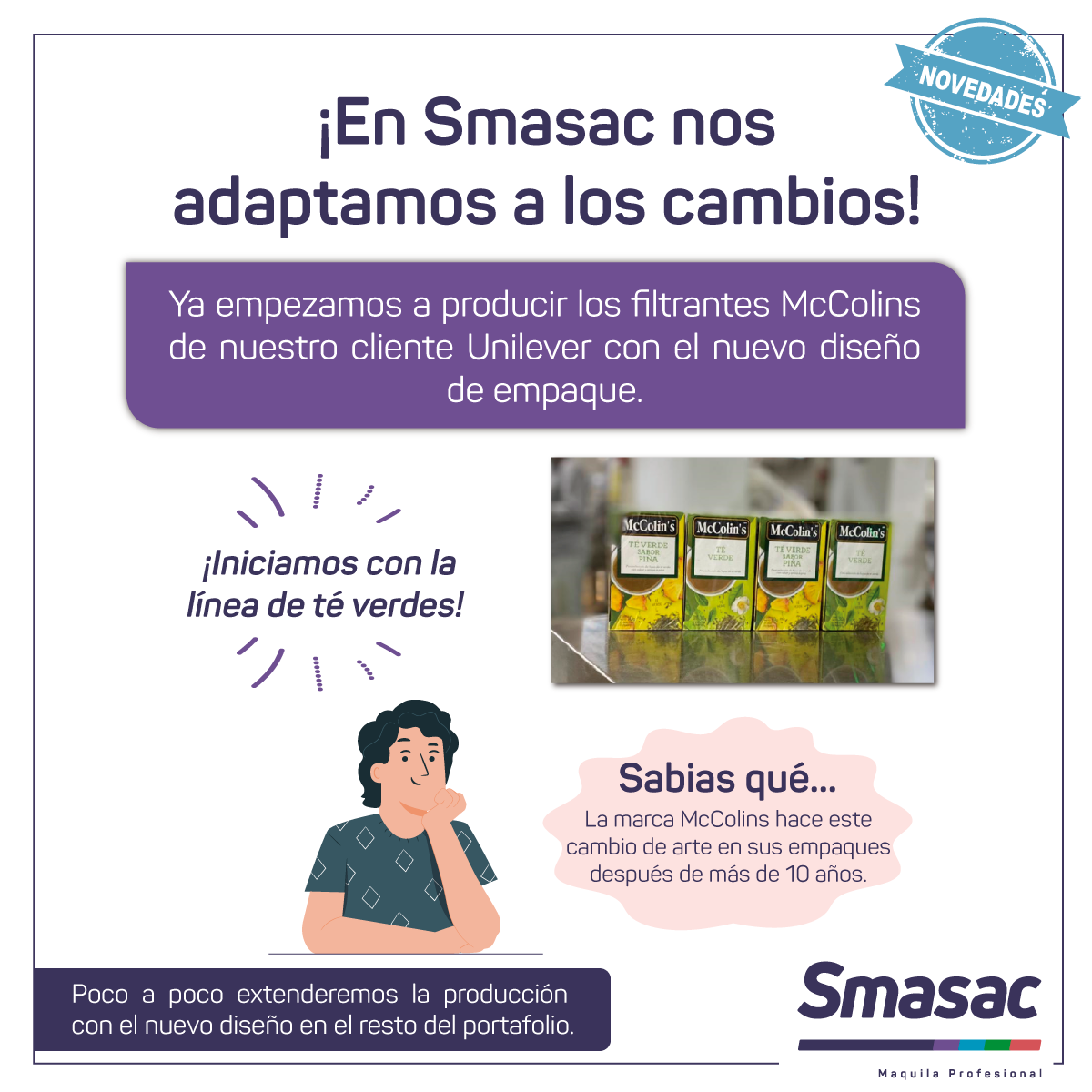 Empezamos la producción con los... - Laboratorios Smasac | Facebook