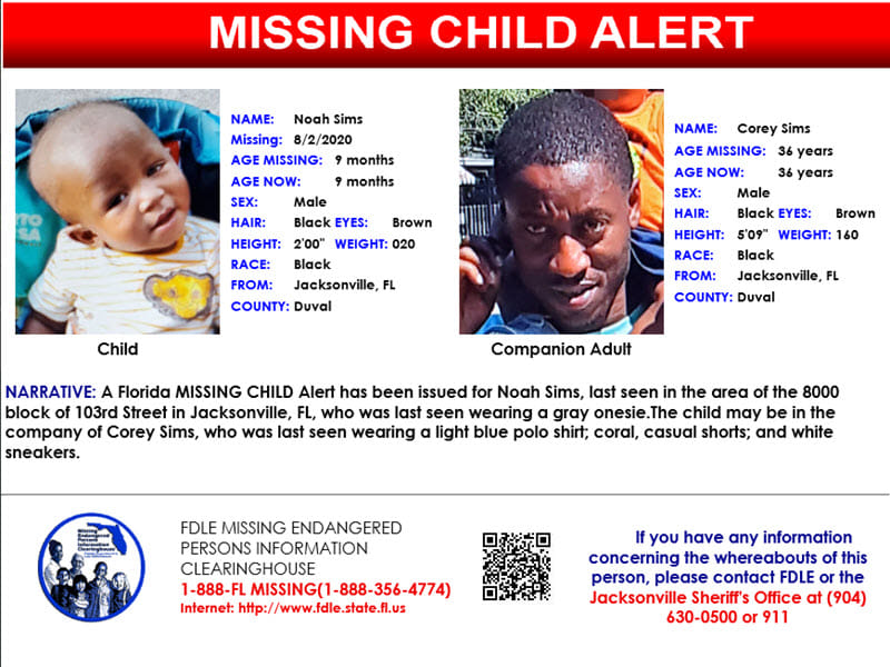 FDLE - Update: The Florida Missing Child Alert for... | Facebook