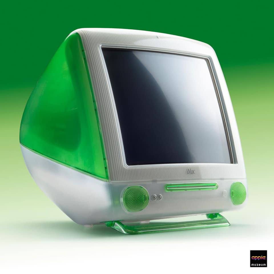 Here's one you won't see often. Apple iMac m5521 Flower Power