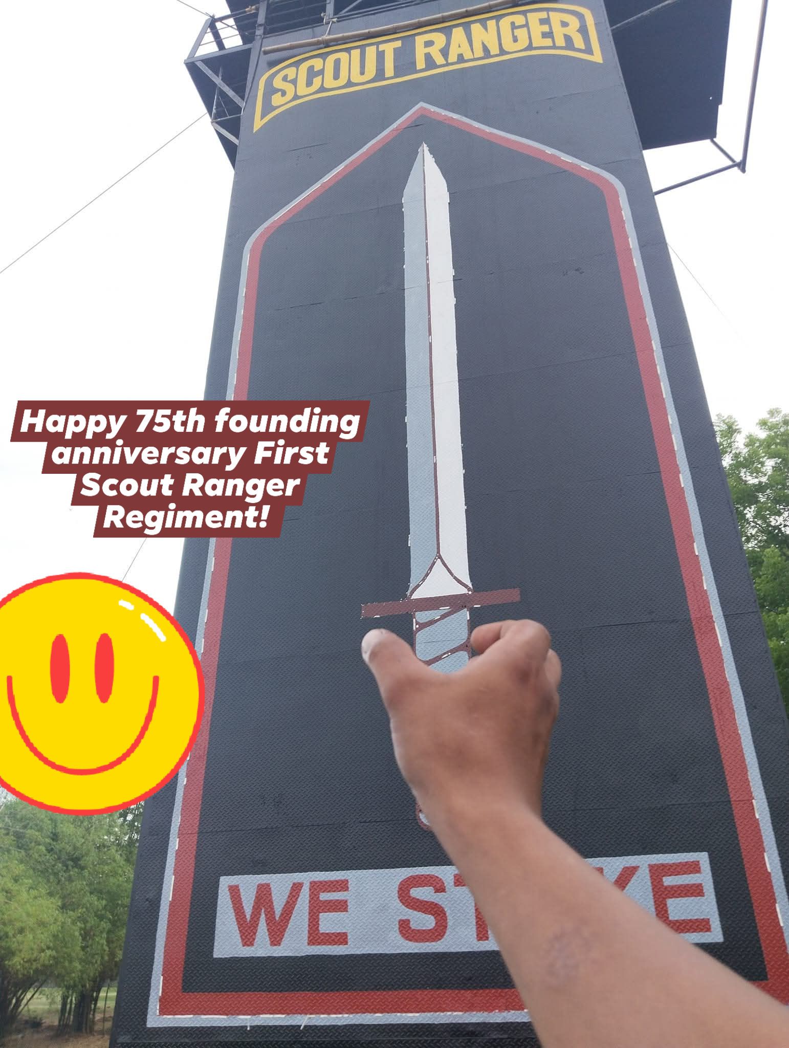 Ricky - Happy 75th founding anniversary First Scout Ranger Regiment! # ...