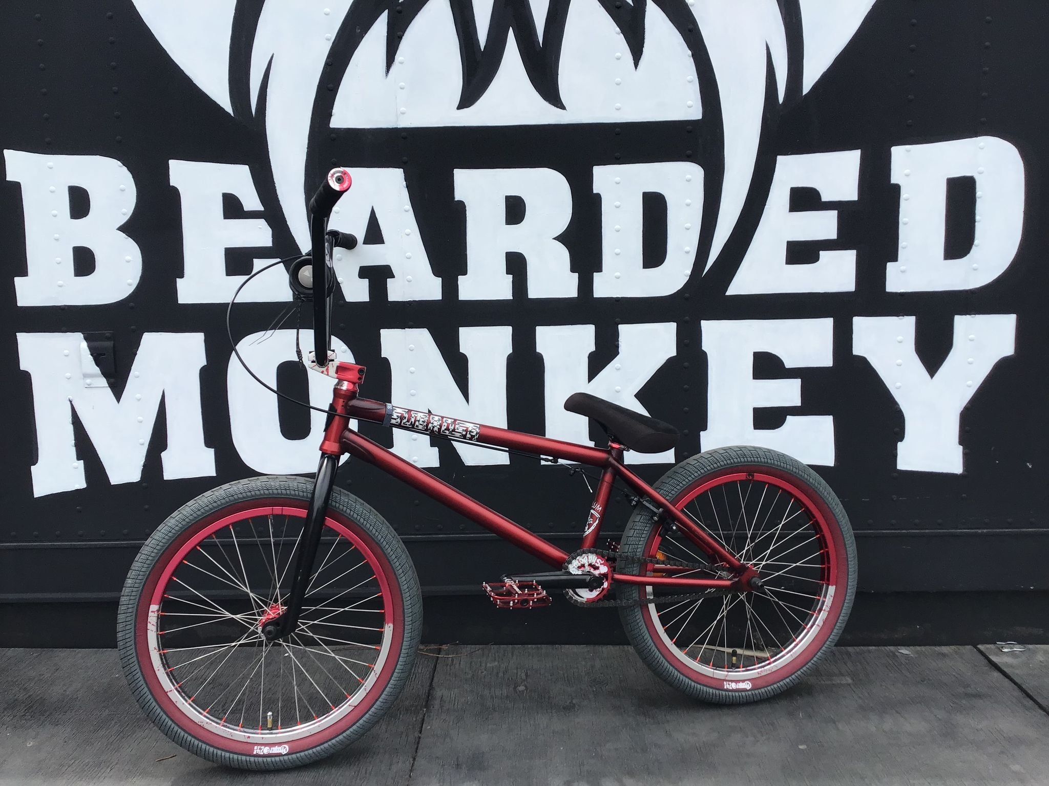 Shadow Raptor hub on Cult Machine V2 BMX wheel build