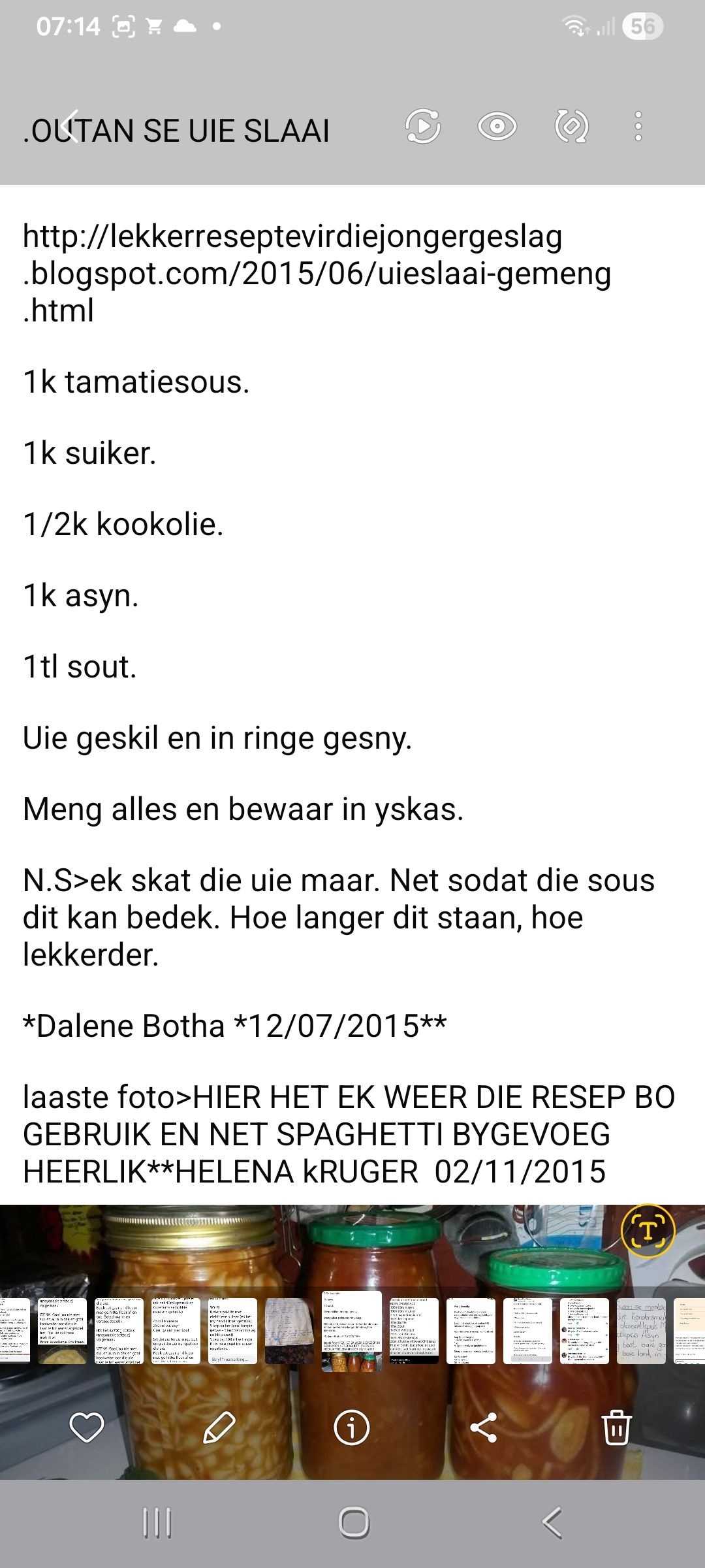 Lekker Resepte vir die Jongergeslag!!!!!!! | More almal. Ek het die ...